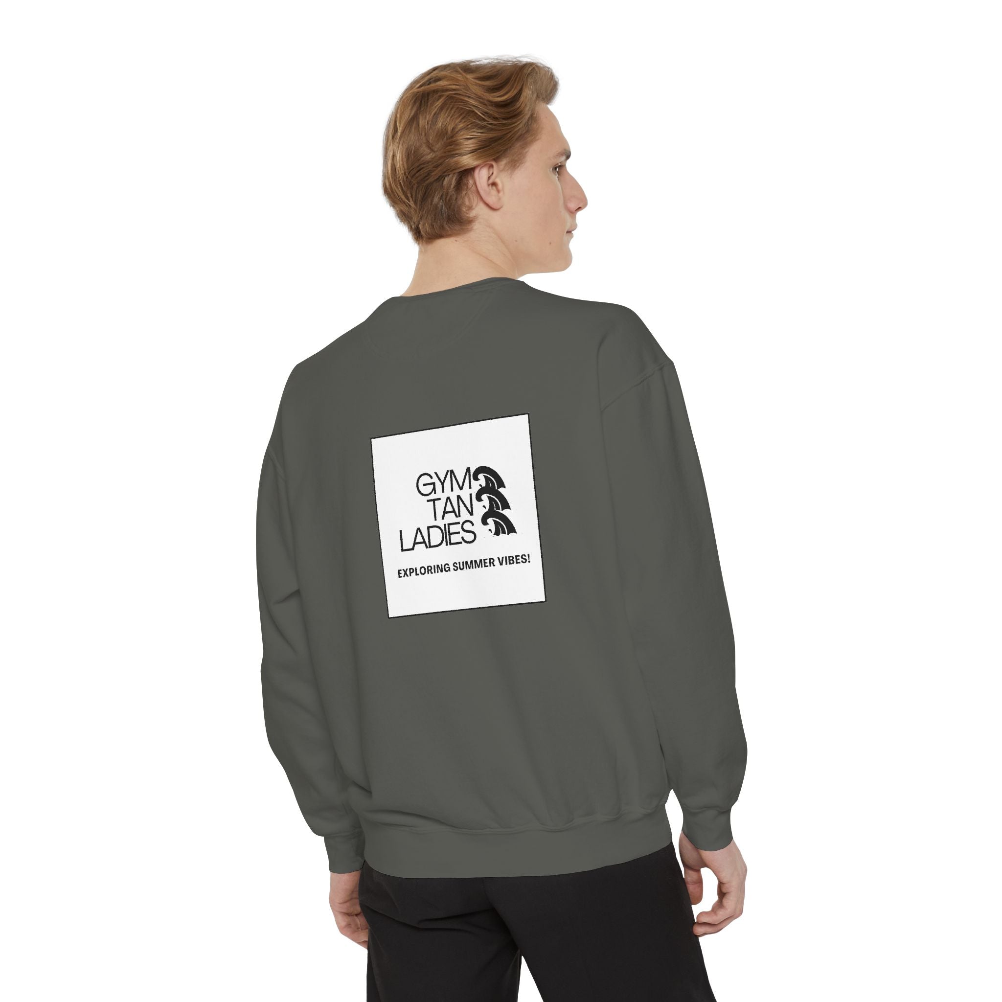 Mens Gym Tan Ladies Sweatshirt