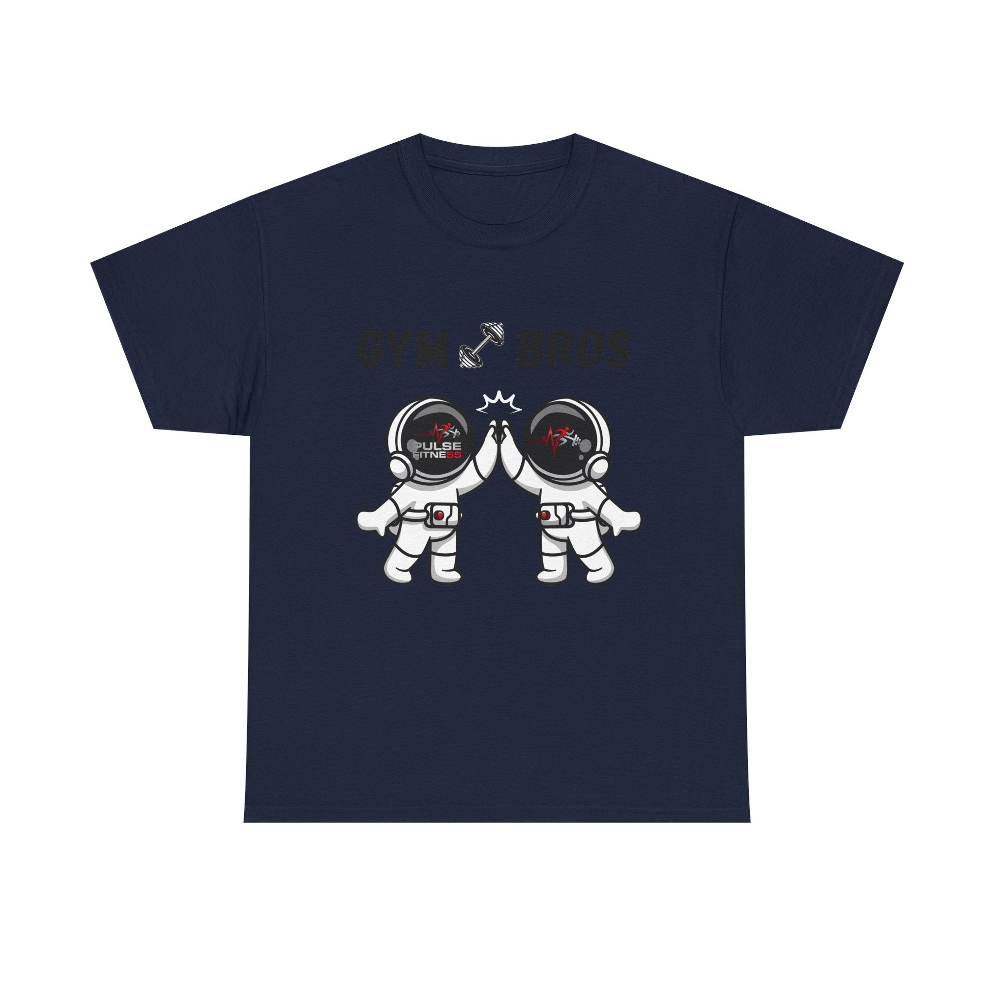 Pulse Fitne55 graphic heavy Cotton Tee - astronaut bros