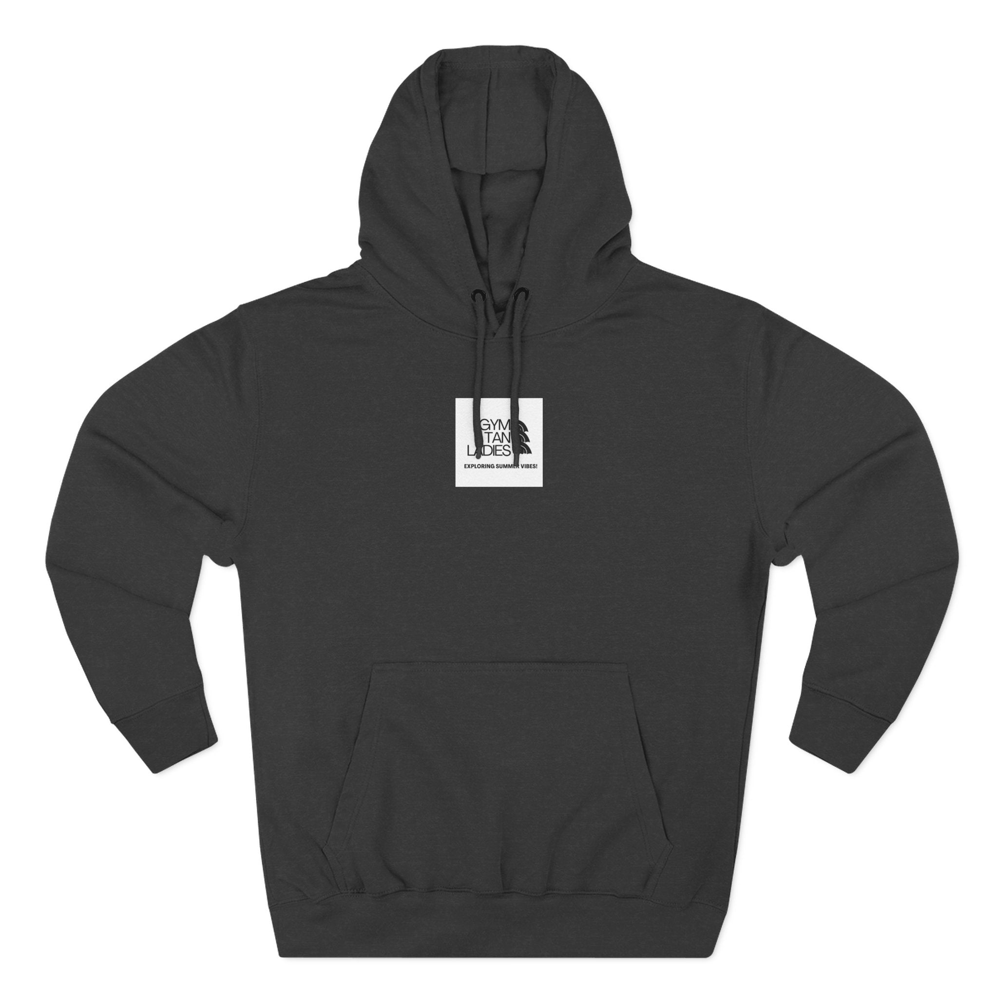 Pulse Fitne55 Gym Tan Ladies Hoodie — 'Exploring Summer Vibes' Graphic Pullover