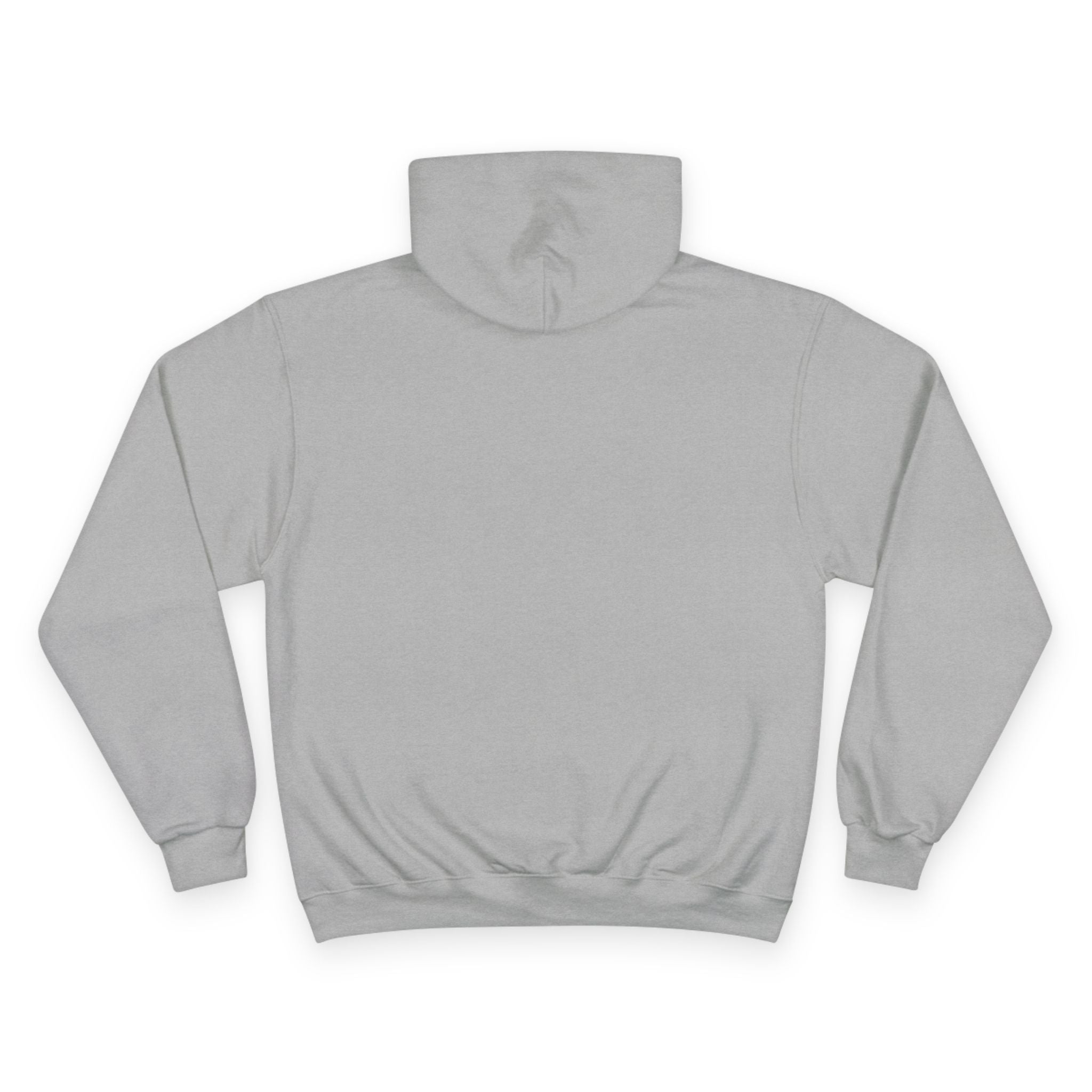 Womens Champion Hoodie — Minimal Fitness Hoodie with Heartbeat & Barbell Graphic
