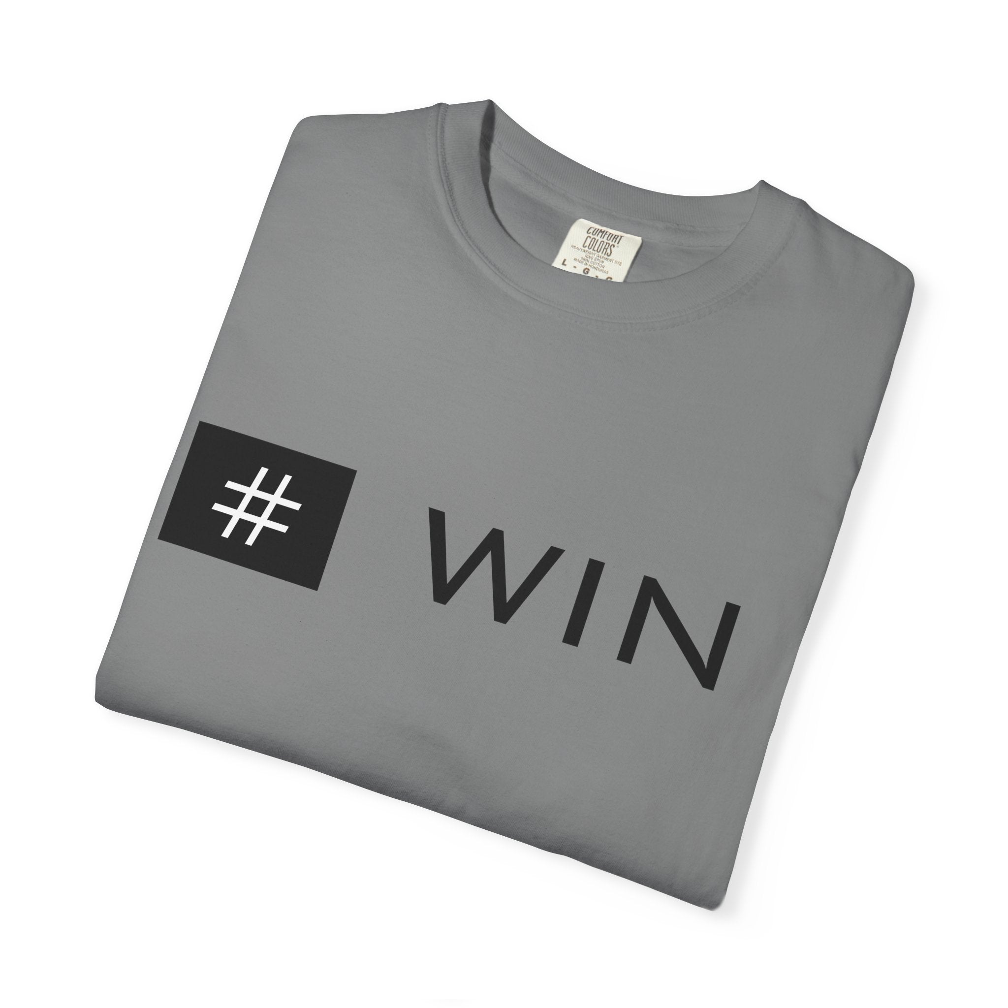 Pulse Fitne55 - #WIN Graphic T-Shirt — Minimalist Motivational Tee