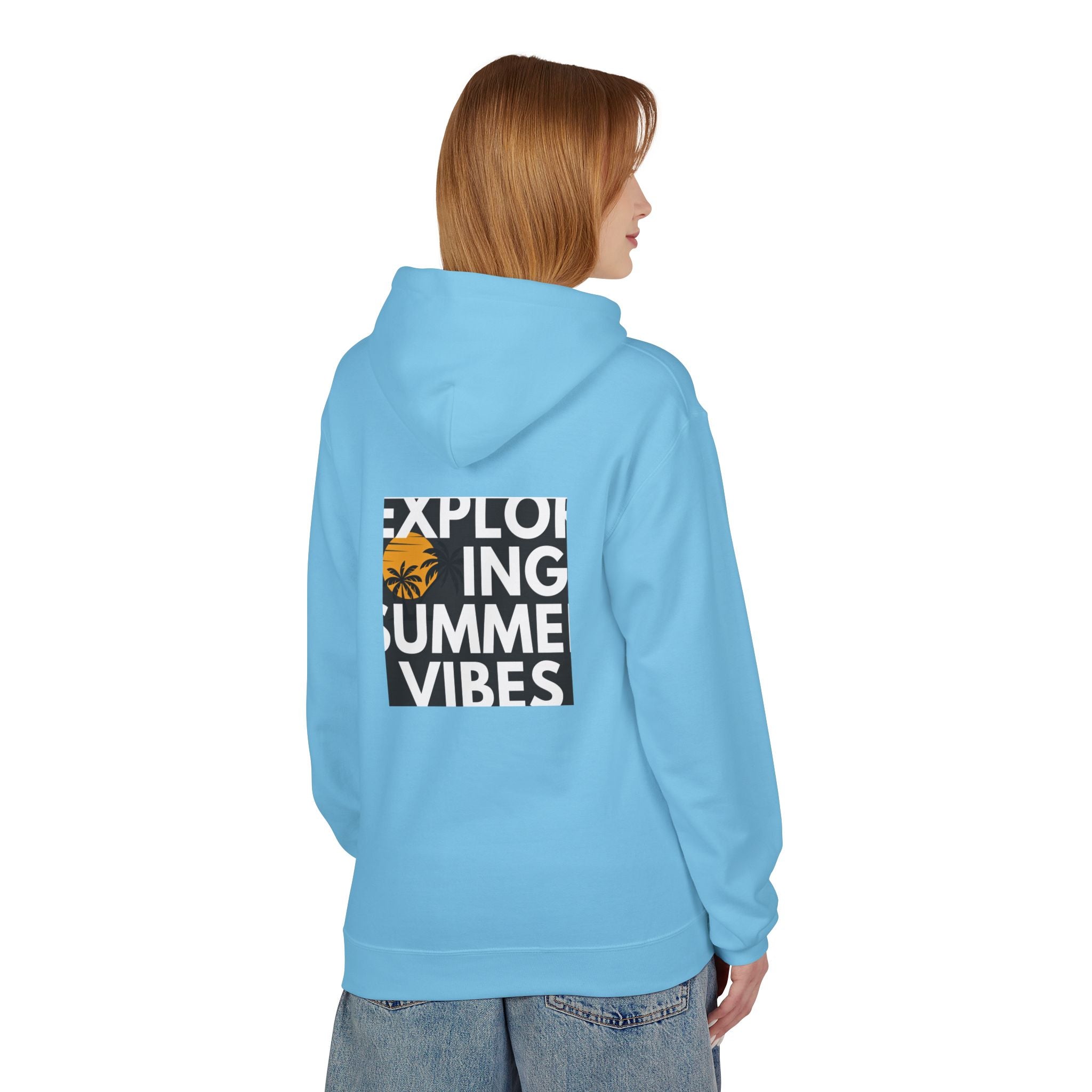 Mens Midweight Softstyle Fleece Hoodie