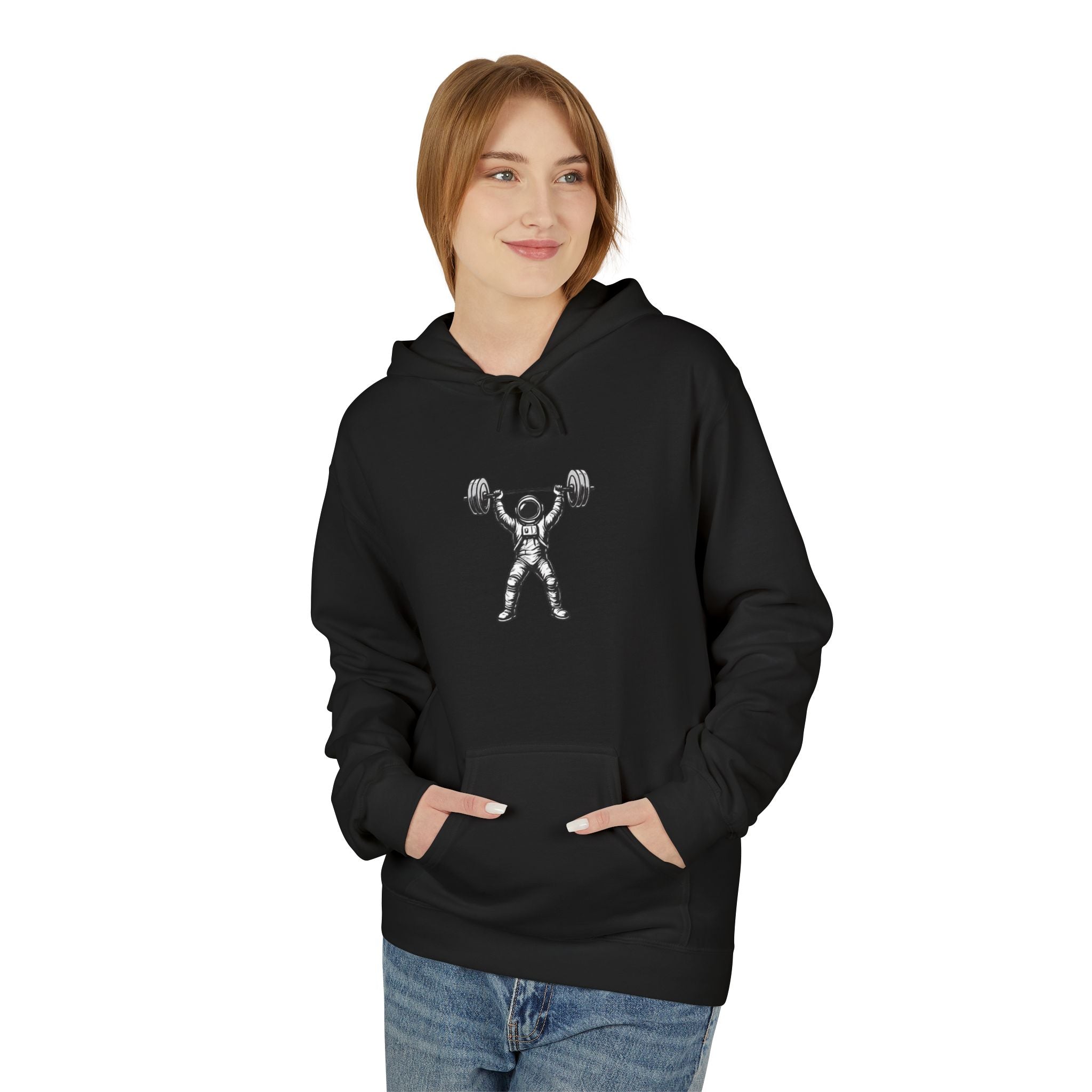 Pulse Fitne55 Hoodie — Weightlifting Gym Logo Sweatshirt