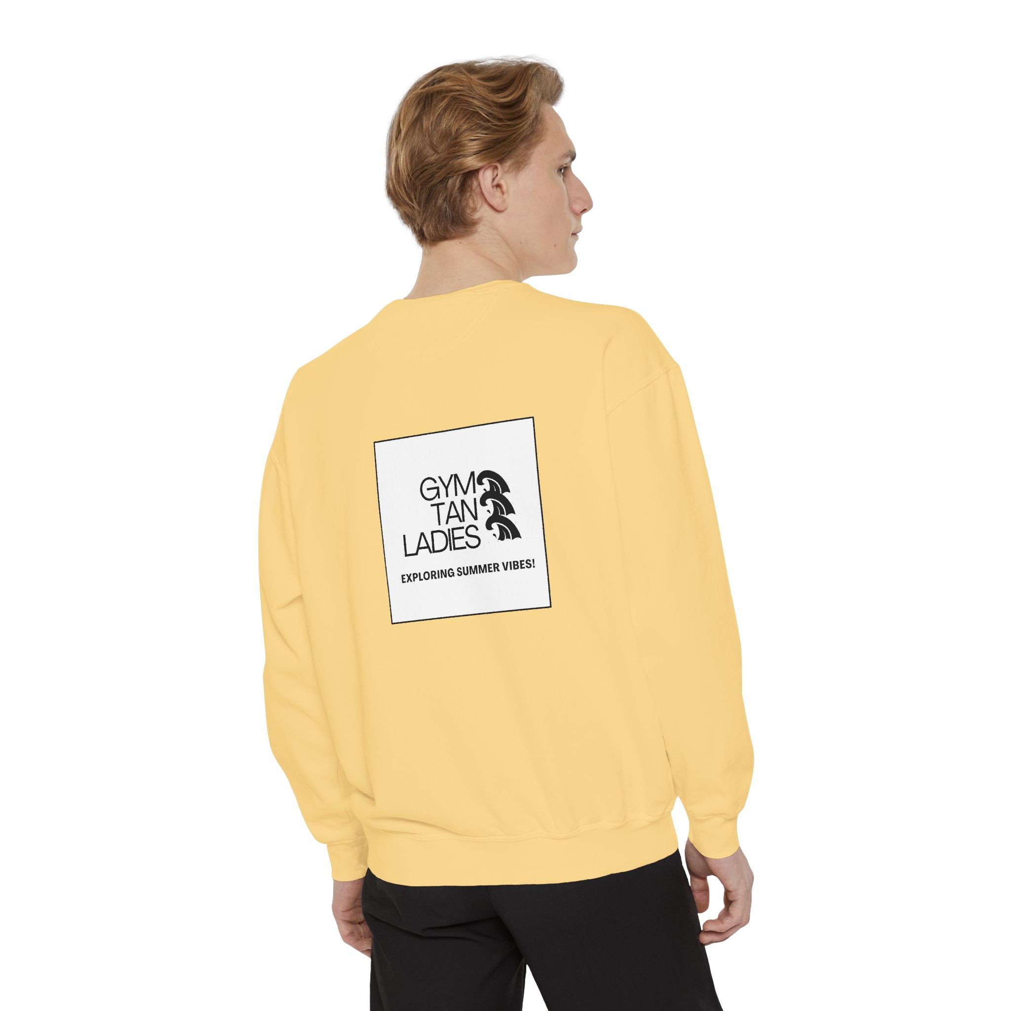 Mens Gym Tan Ladies Sweatshirt
