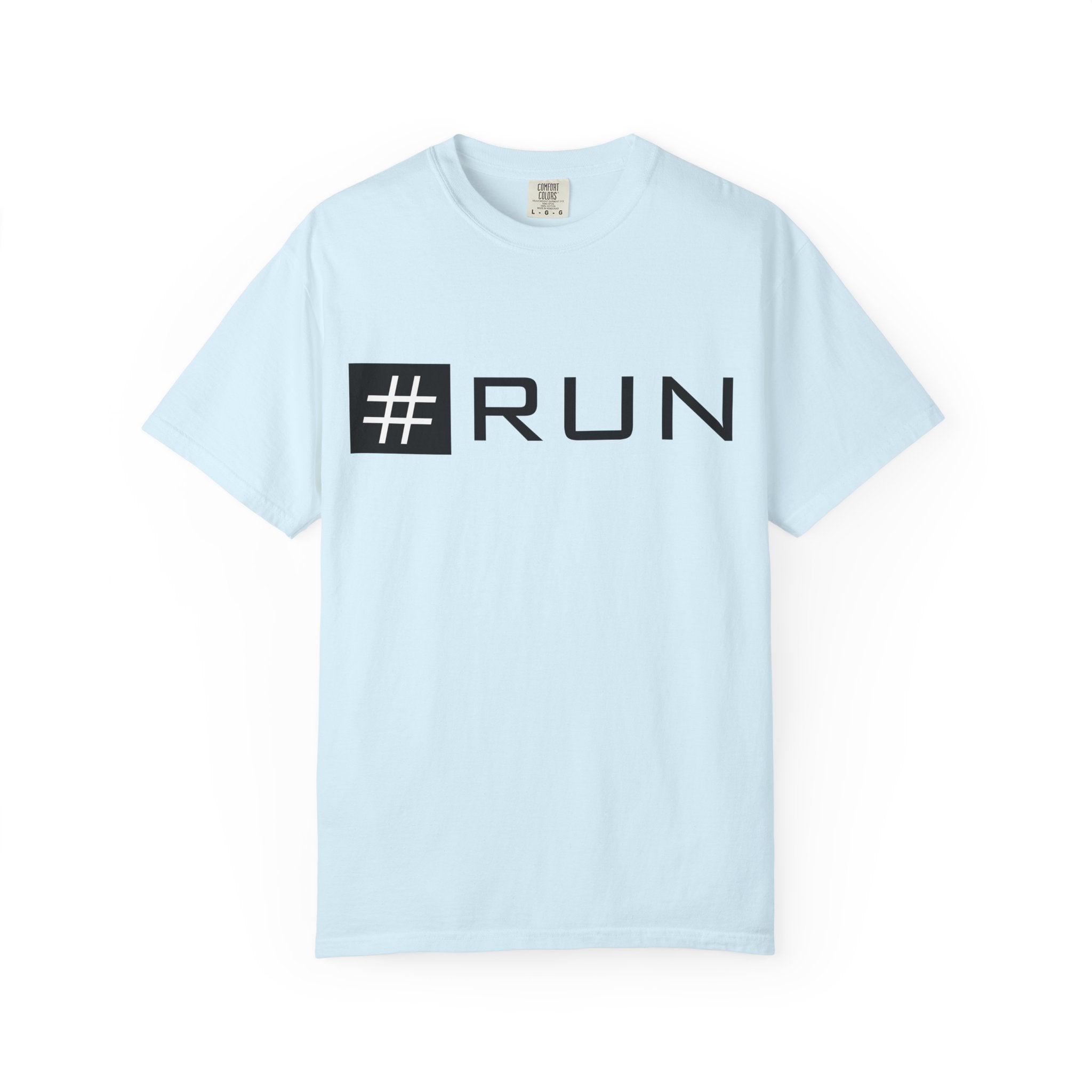 Pulse Fitne55 - #RUN Graphic T-Shirt — Minimalist Running Tee for Runners & Fitness Enthusiasts