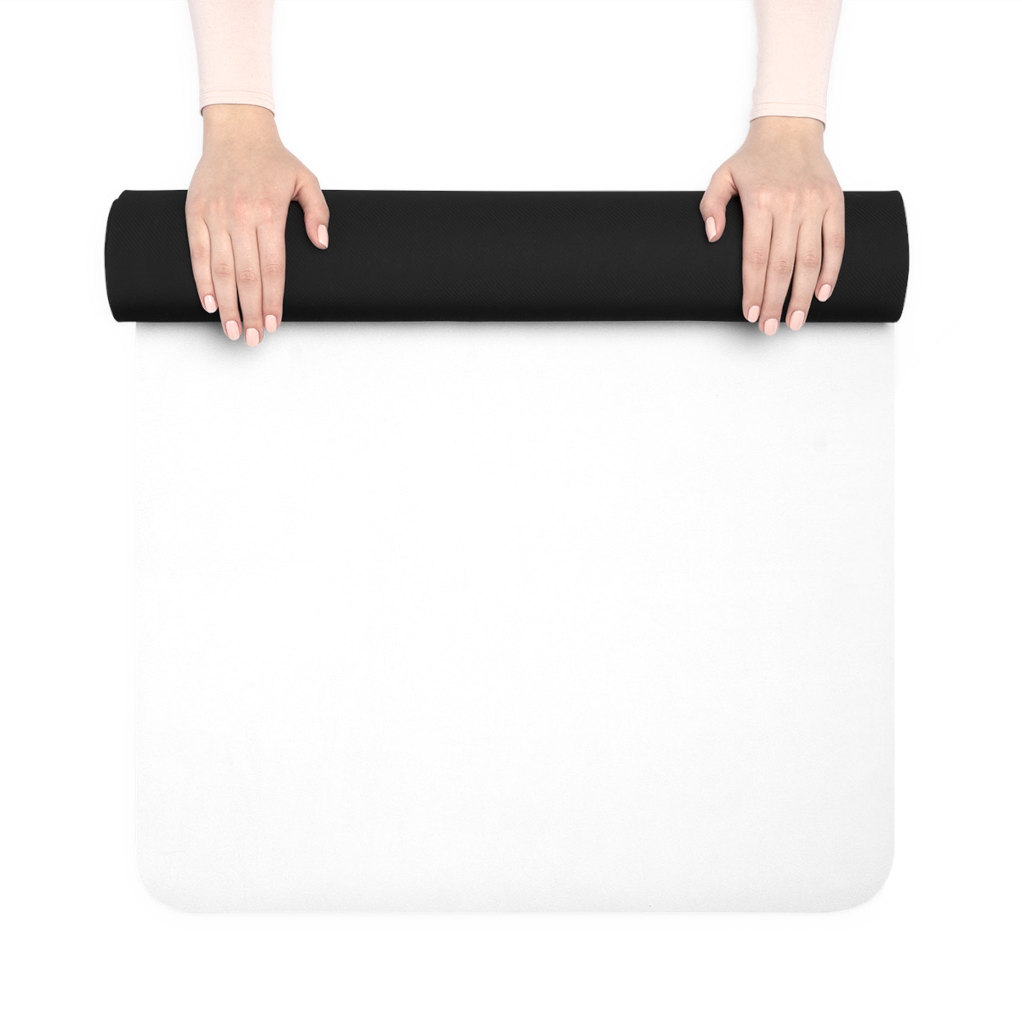 Pulse Fitne55 55 Rubber Yoga Mat — Non-Slip Exercise Mat for Home & Studio