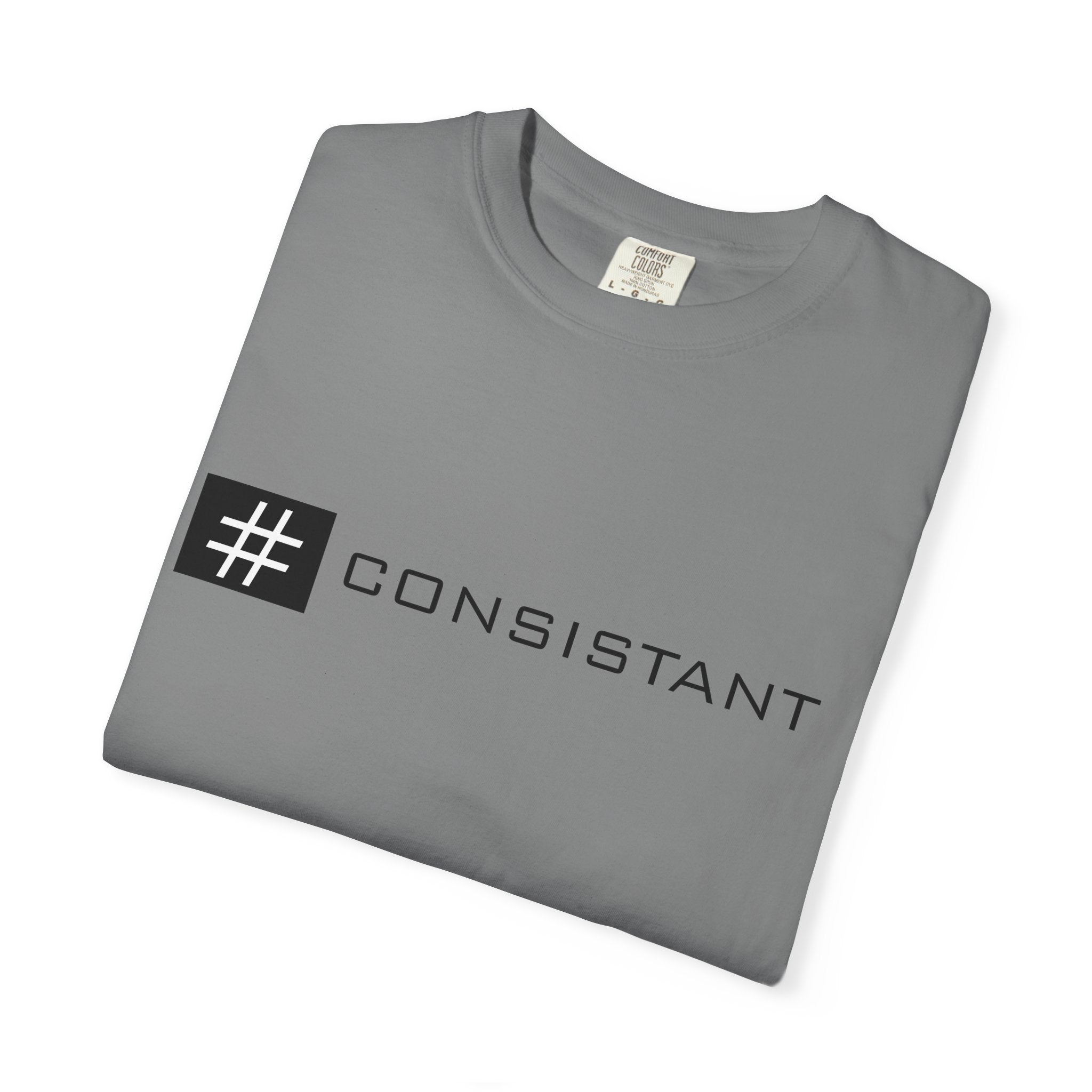 Pulse Fitne55 - #Consistant Graphic T-Shirt — Minimal Motivational Tee for Consistency & Hustle
