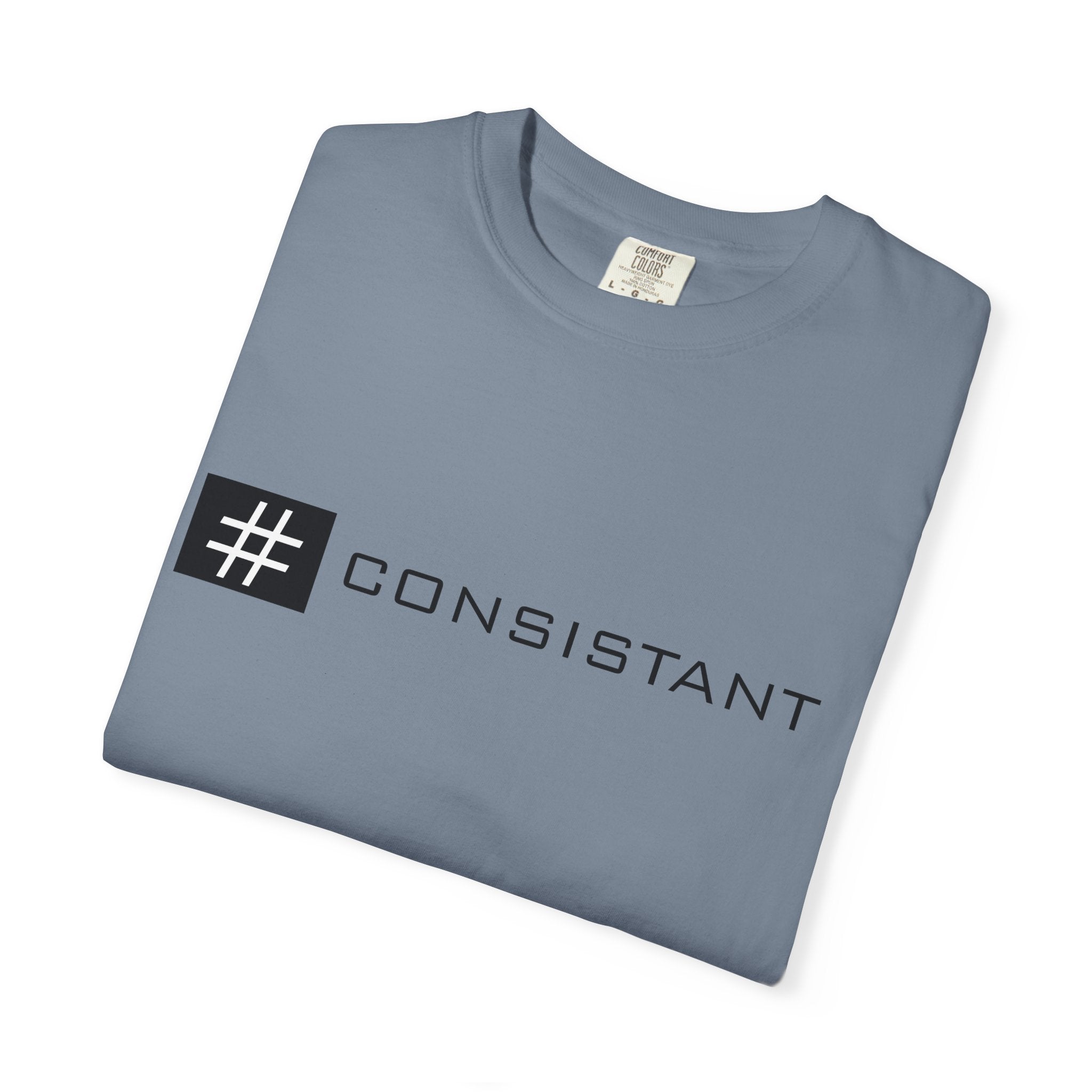 Pulse Fitne55 - #Consistant Graphic T-Shirt — Minimal Motivational Tee for Consistency & Hustle