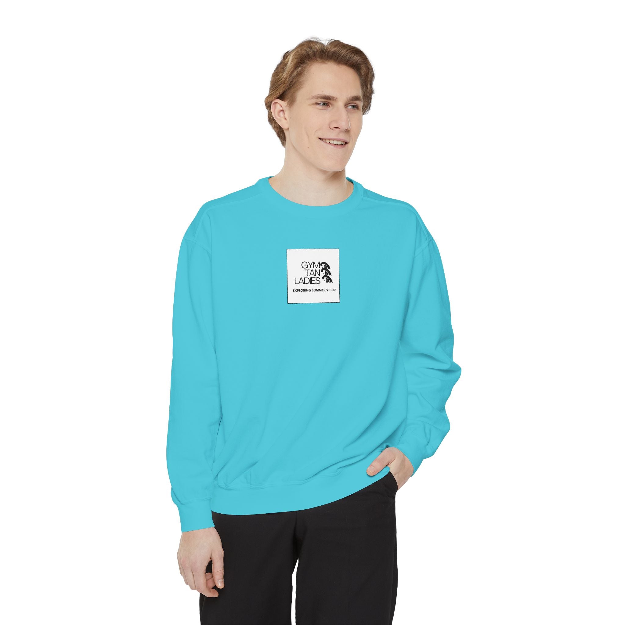 Mens Gym Tan Ladies Sweatshirt