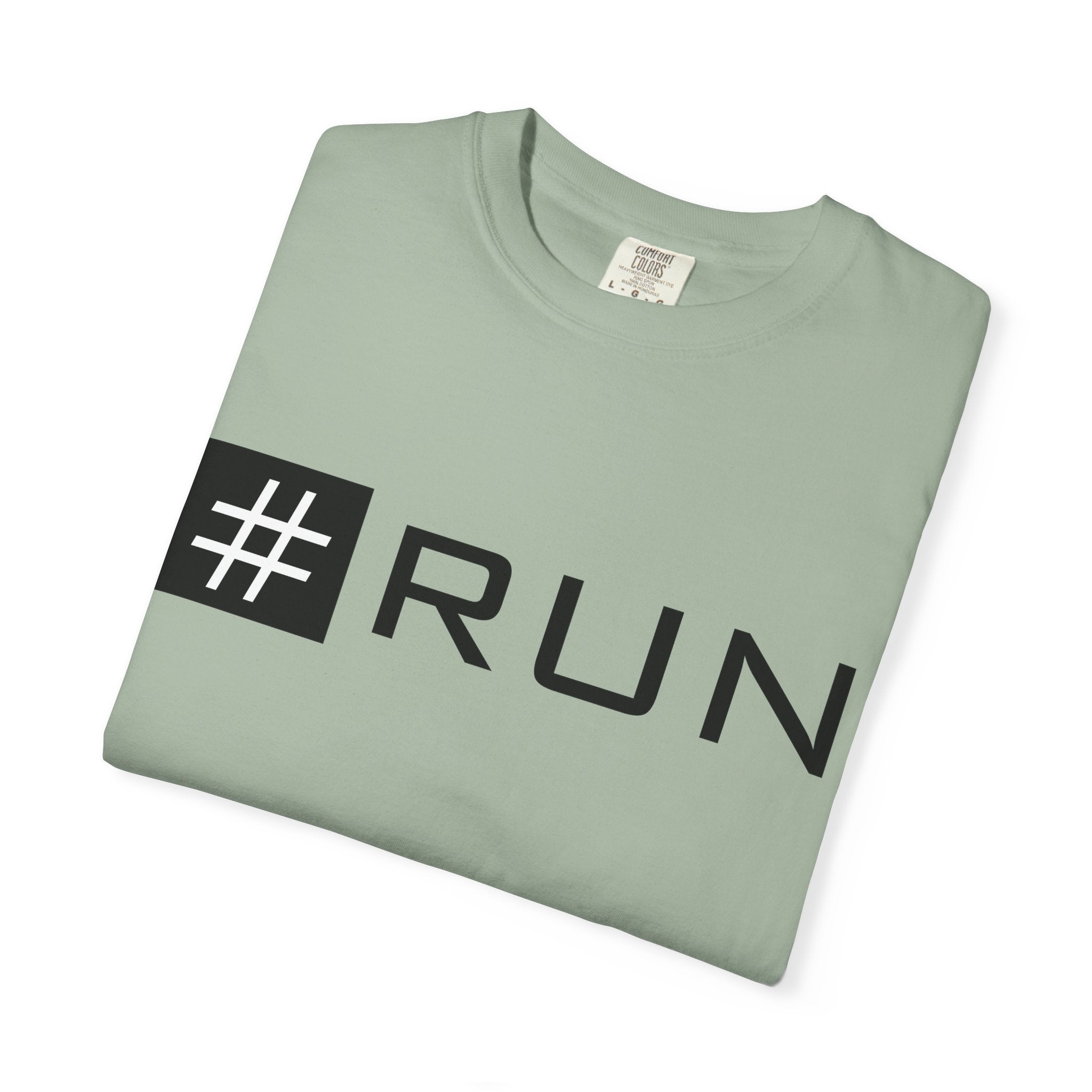 Pulse Fitne55 - #RUN Graphic T-Shirt — Minimalist Running Tee for Runners & Fitness Enthusiasts