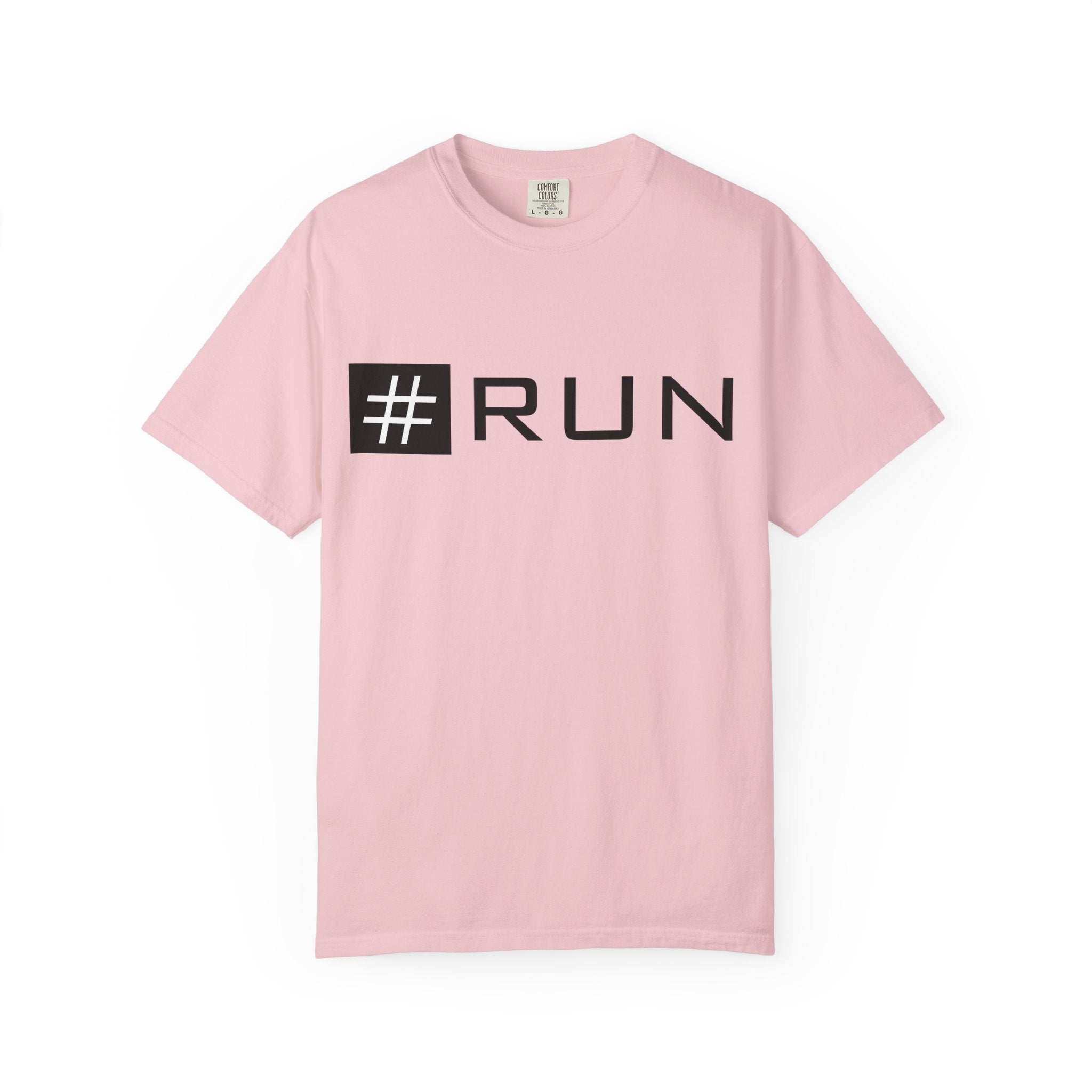 Pulse Fitne55 - #RUN Graphic T-Shirt — Minimalist Running Tee for Runners & Fitness Enthusiasts