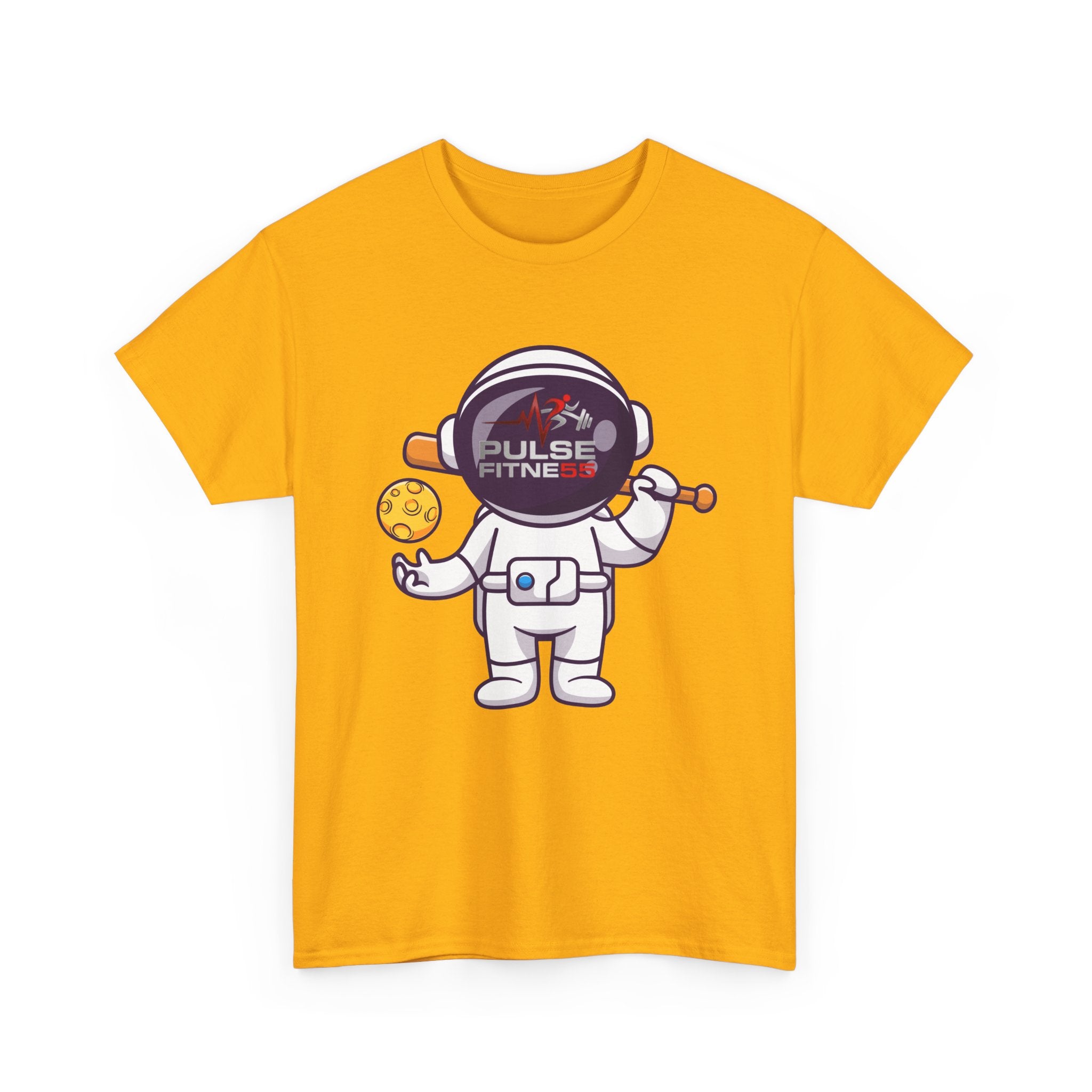 Pulse Fitne55 graphic heavy Cotton Tee - astronaut baseball24.99