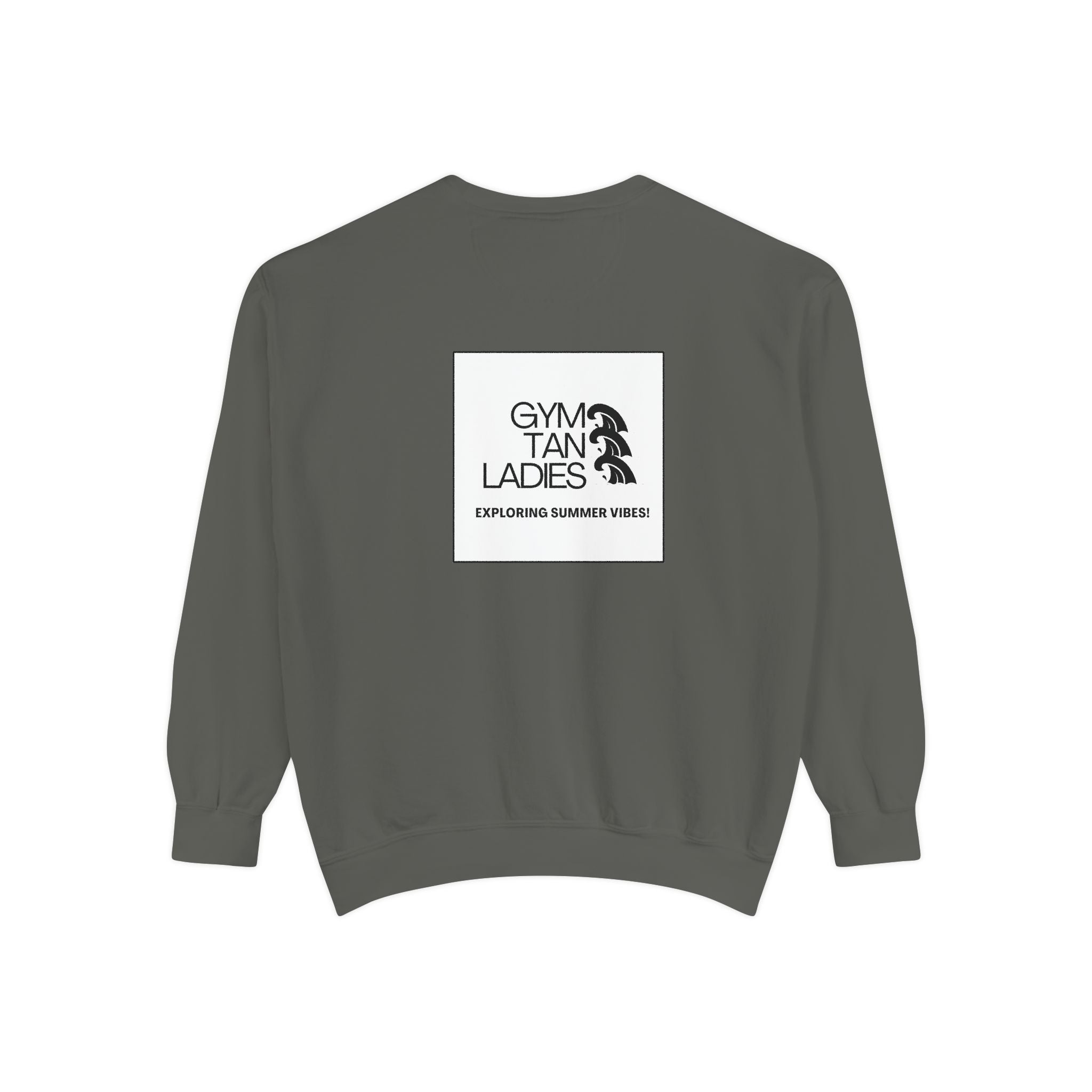 Mens Gym Tan Ladies Sweatshirt