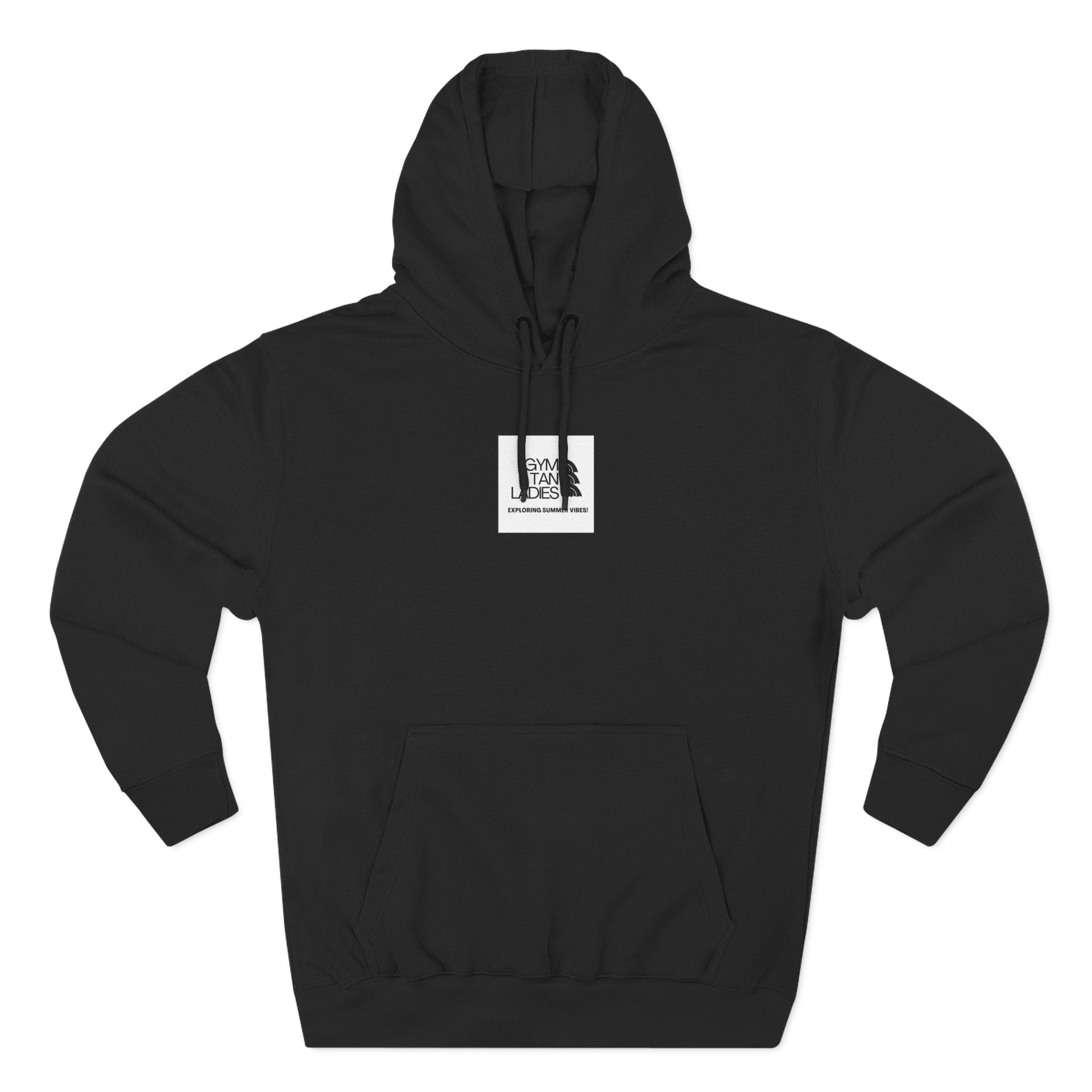 Pulse Fitne55 Gym Tan Ladies Hoodie — 'Exploring Summer Vibes' Graphic Pullover