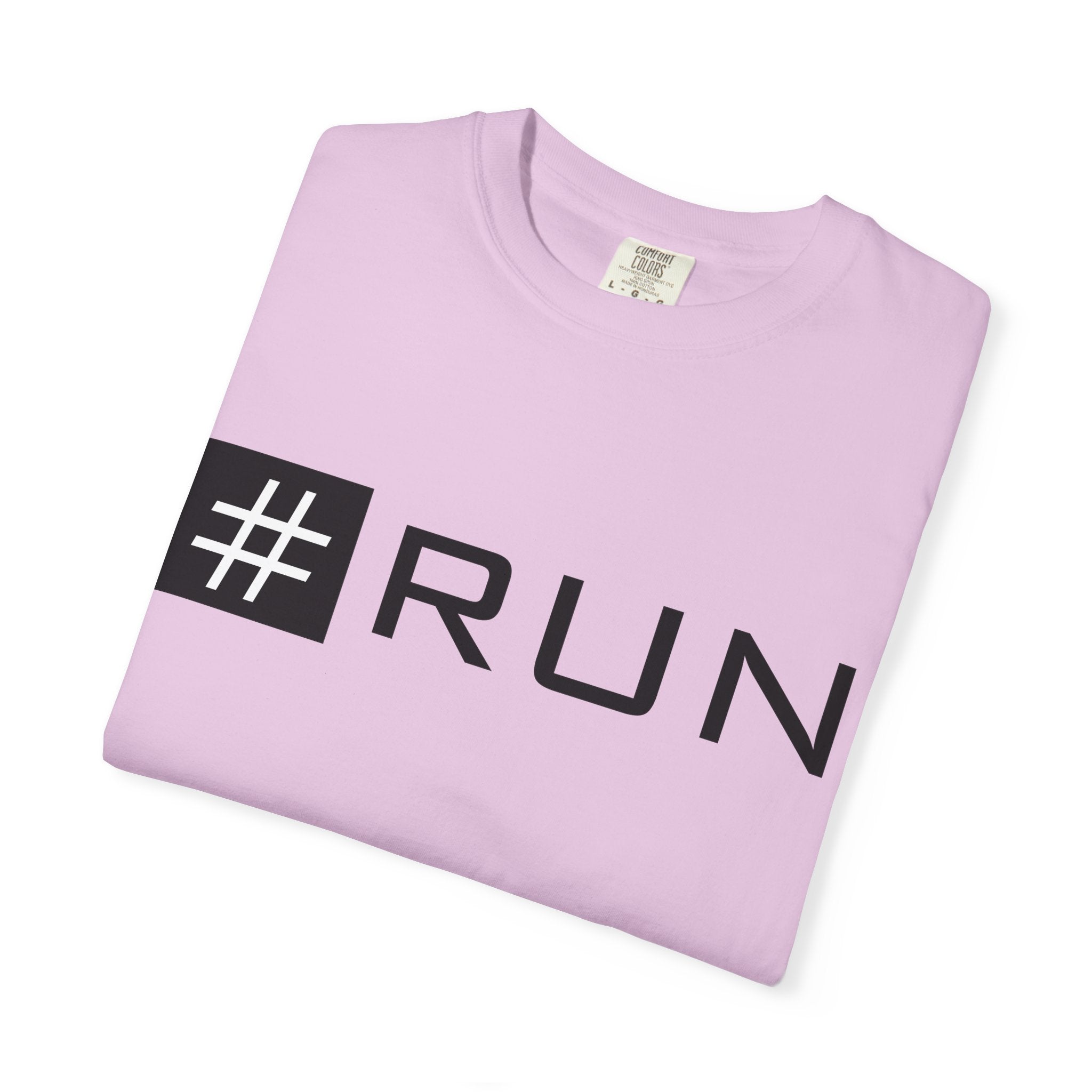 Pulse Fitne55 - #RUN Graphic T-Shirt — Minimalist Running Tee for Runners & Fitness Enthusiasts