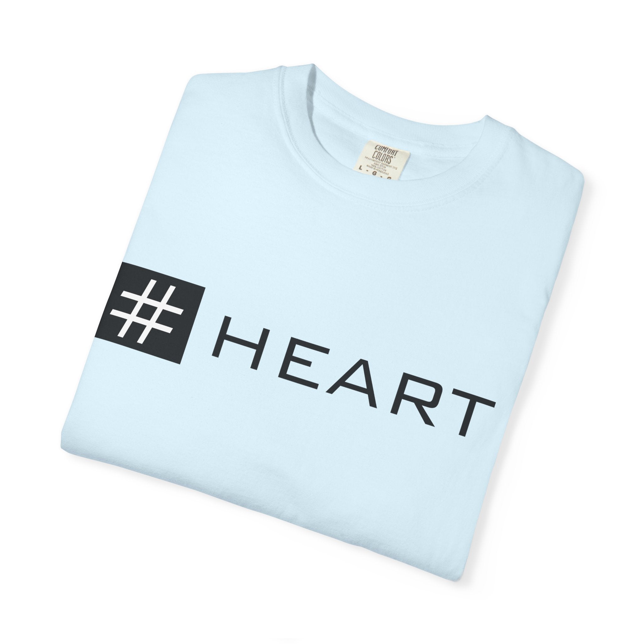 Pulse Fitne55 - Hashtag Heart T-Shirt — Minimalist Graphic Tee with “# HEART” Design