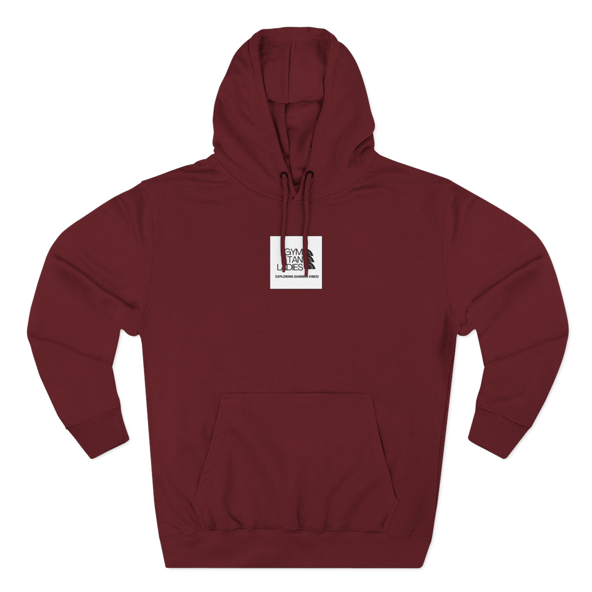 Pulse Fitne55 Gym Tan Ladies Hoodie — 'Exploring Summer Vibes' Graphic Pullover