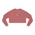 Pulse Fitne55 Women's (Heart Fitne55)  Cropped Sweatshirt