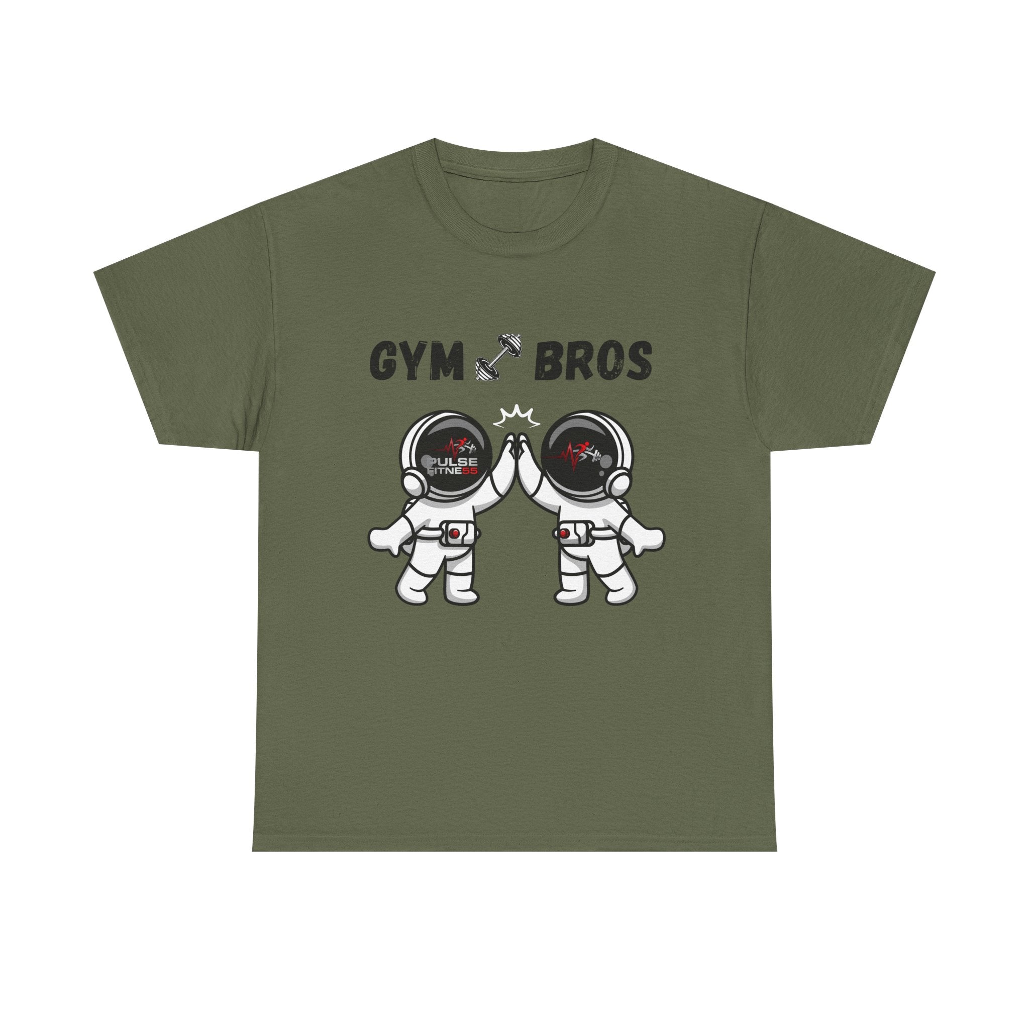 Pulse Fitne55 graphic heavy Cotton Tee - astronaut bros