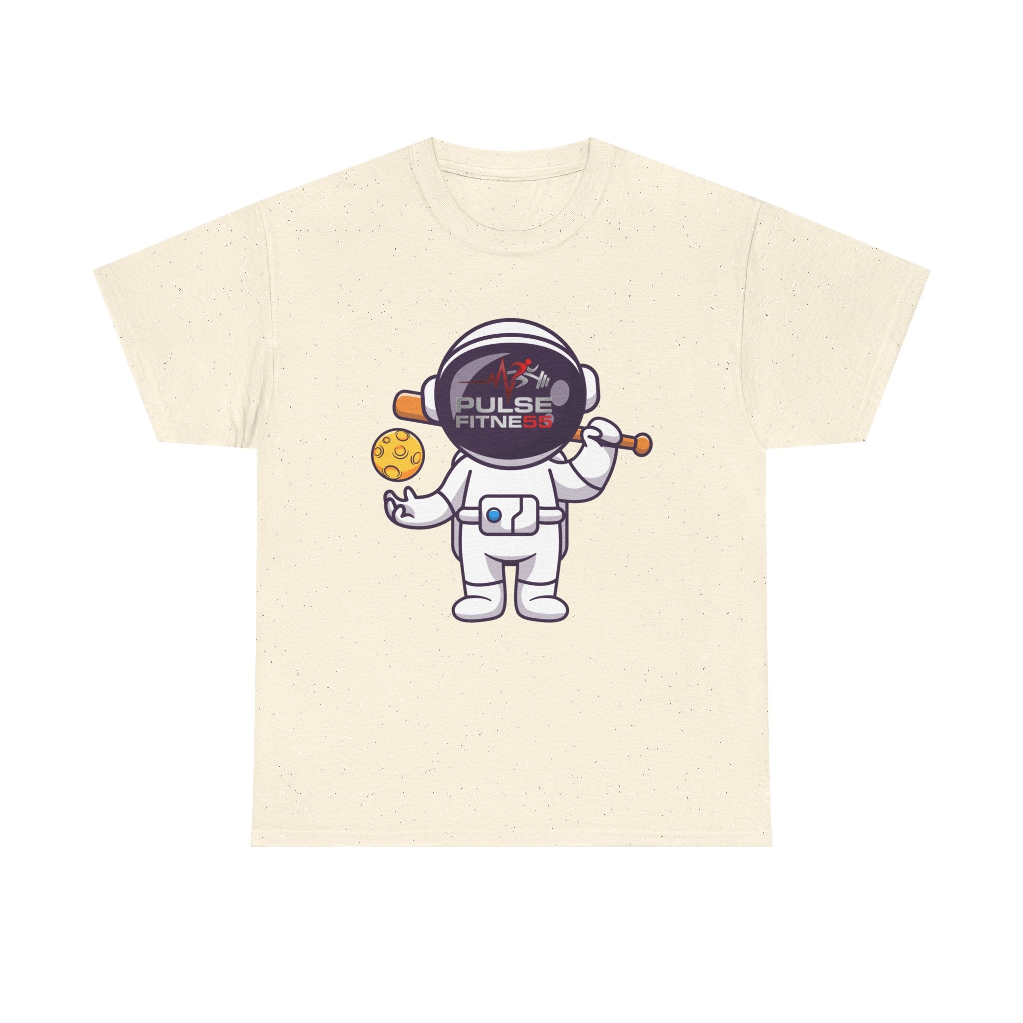 Pulse Fitne55 graphic heavy Cotton Tee - astronaut baseball24.99