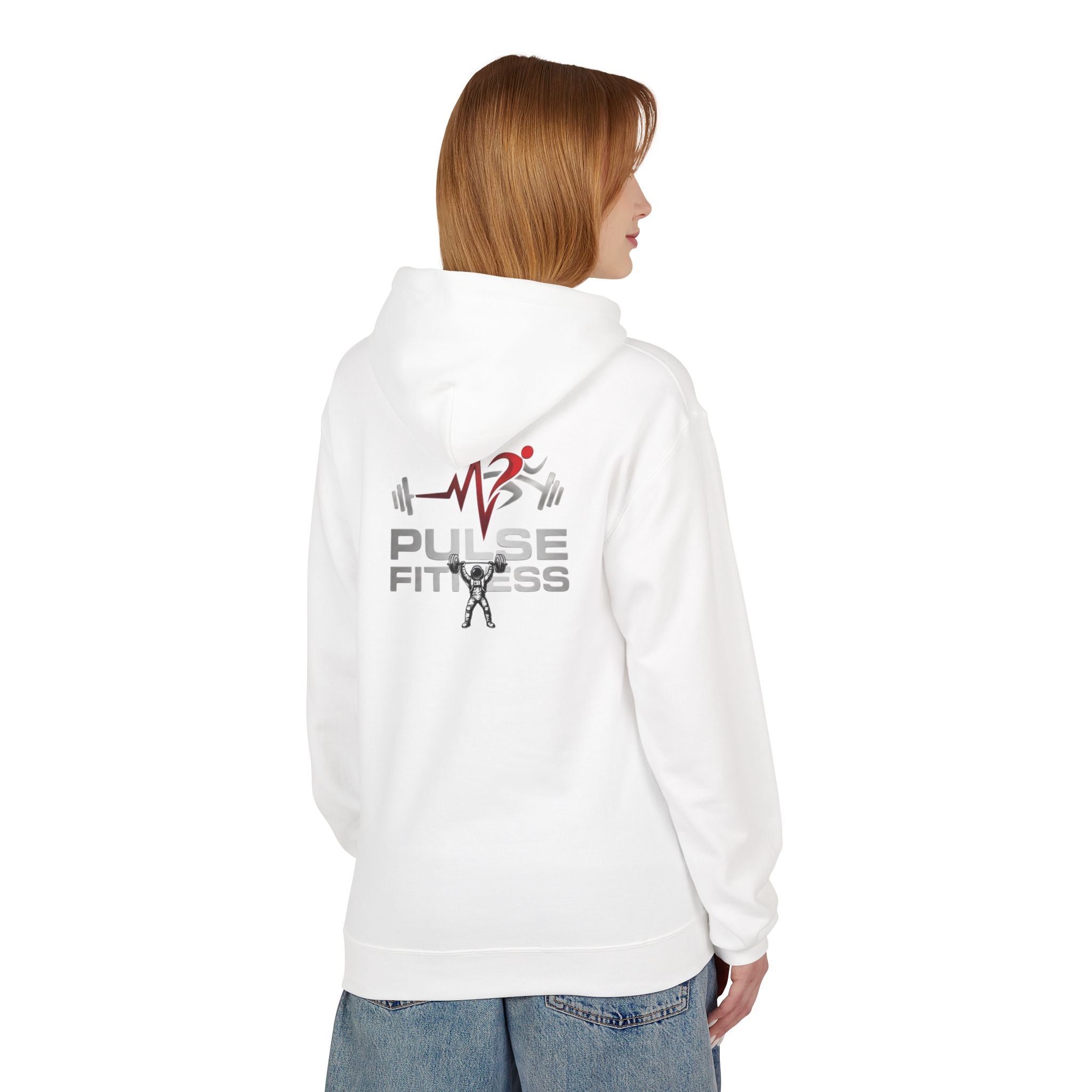 Pulse Fitne55 Hoodie — Weightlifting Gym Logo Sweatshirt