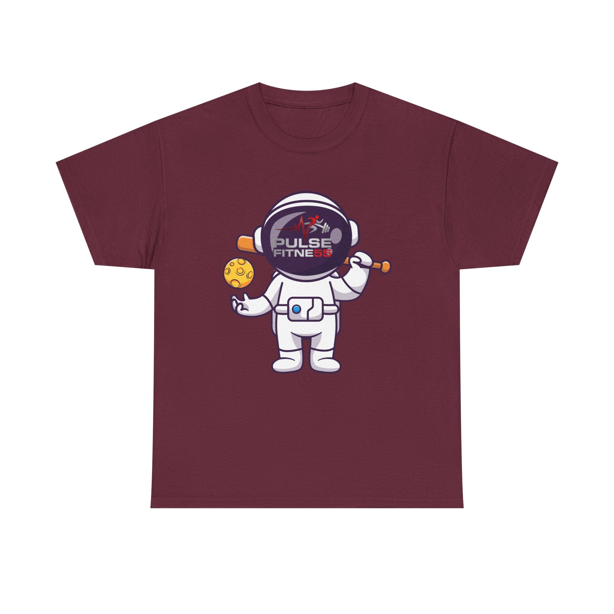 Pulse Fitne55 graphic heavy Cotton Tee - astronaut baseball24.99
