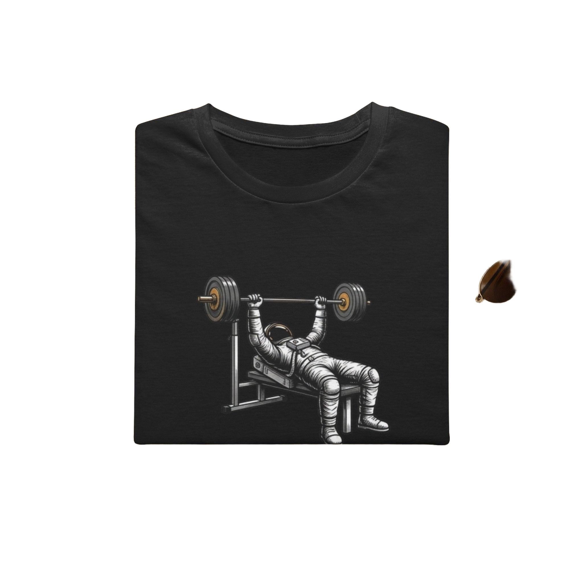Bench Press Gym T-Shirt — Pulse Fitne55 Logo Workout Tee