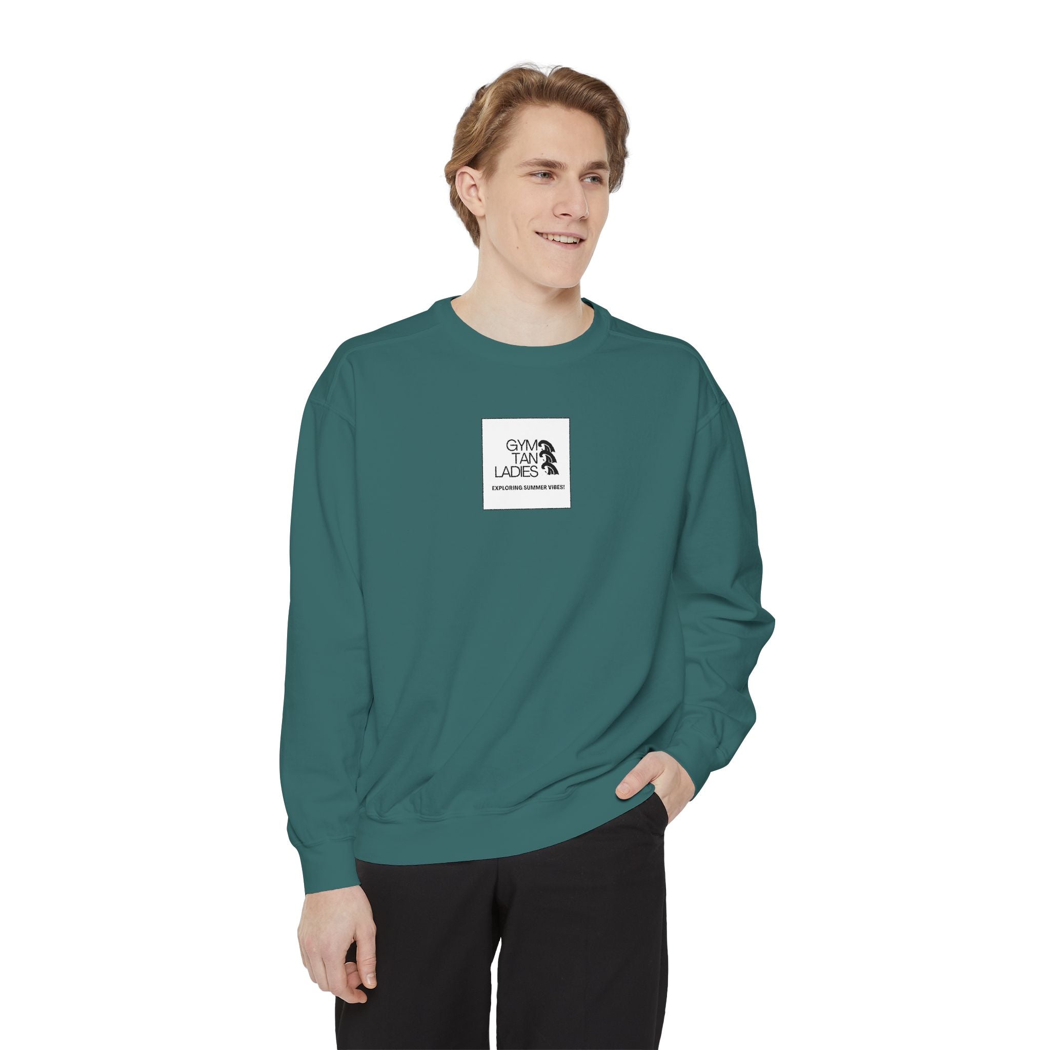 Mens Gym Tan Ladies Sweatshirt