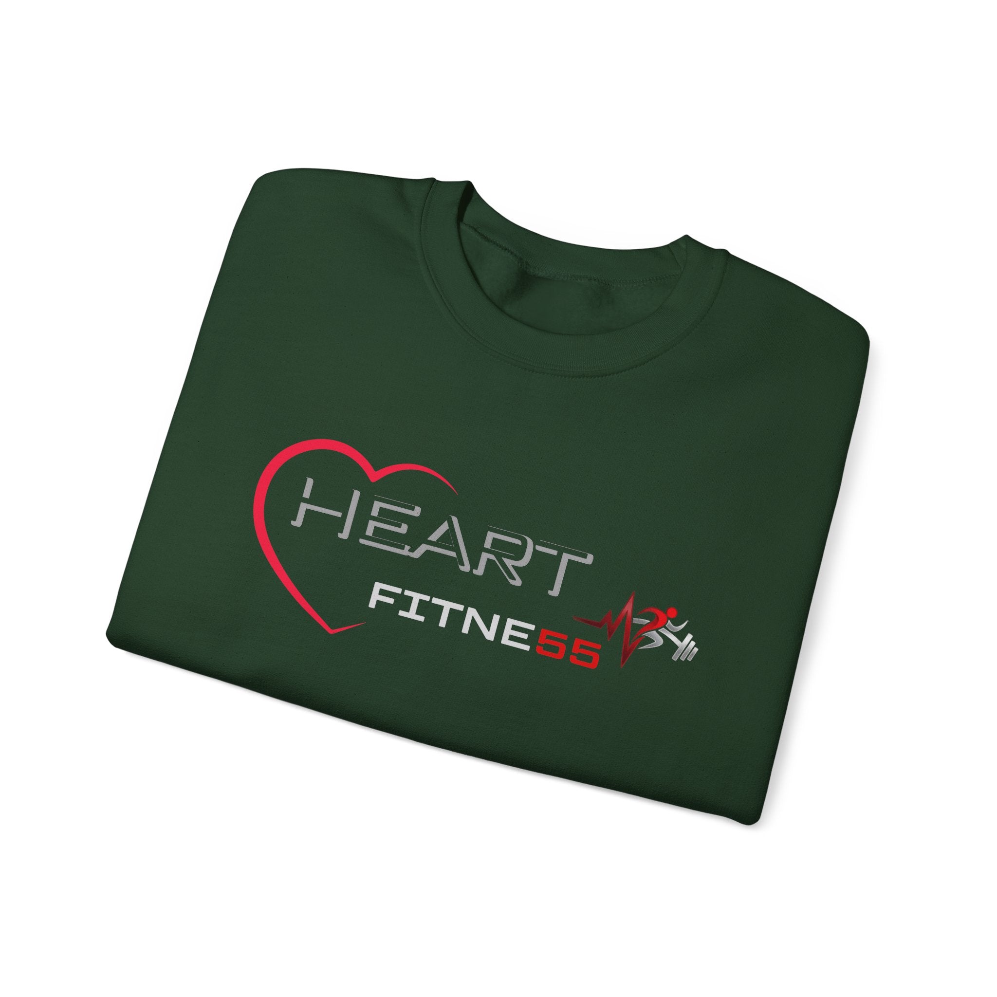 Pulse Fitne55 Women's (Heart Fitne55) Heavy Blend™ Crewneck Sweatshirt