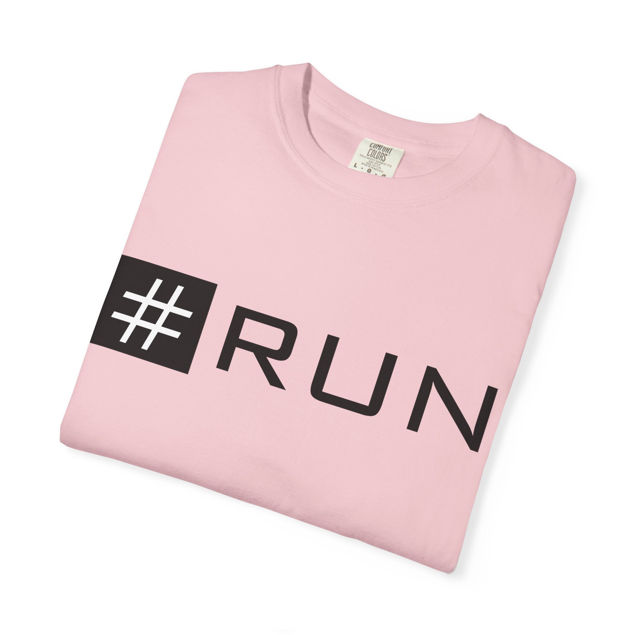 Pulse Fitne55 - #RUN Graphic T-Shirt — Minimalist Running Tee for Runners & Fitness Enthusiasts