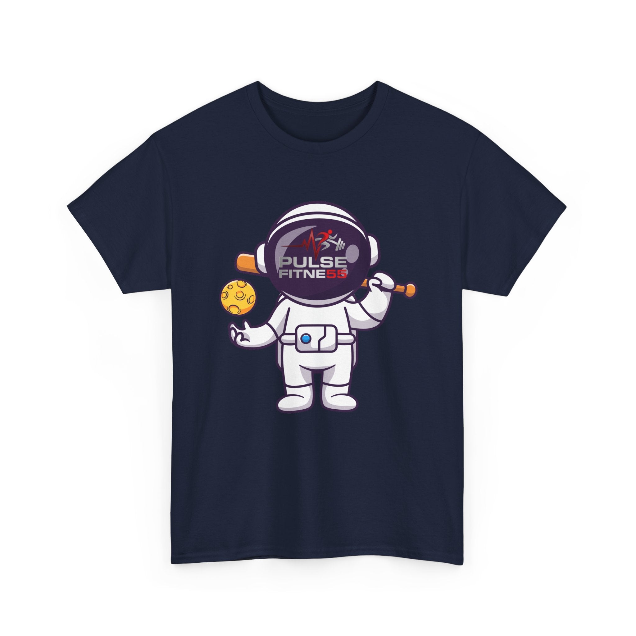 Pulse Fitne55 graphic heavy Cotton Tee - astronaut baseball24.99