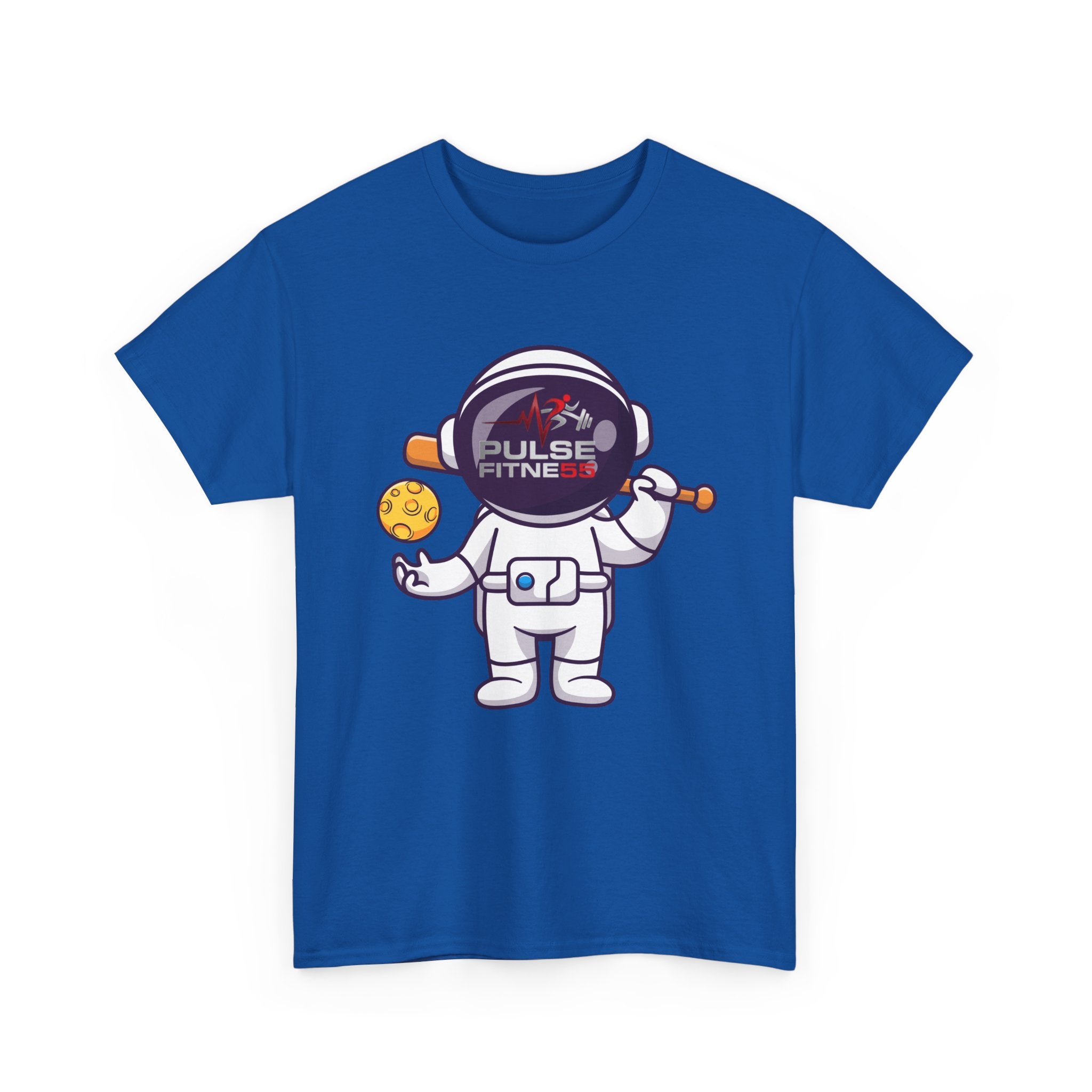 Pulse Fitne55 graphic heavy Cotton Tee - astronaut baseball24.99