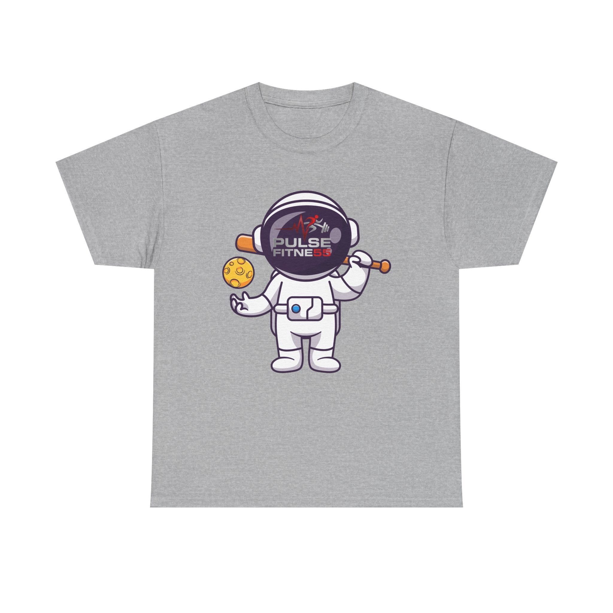 Pulse Fitne55 graphic heavy Cotton Tee - astronaut baseball24.99