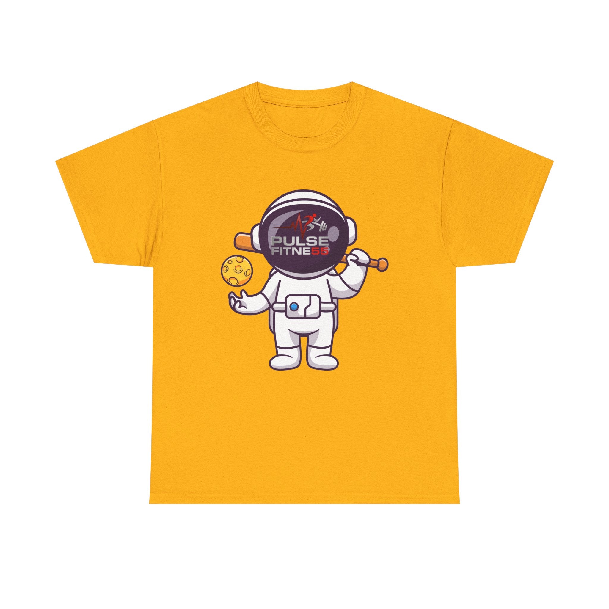 Pulse Fitne55 graphic heavy Cotton Tee - astronaut baseball24.99