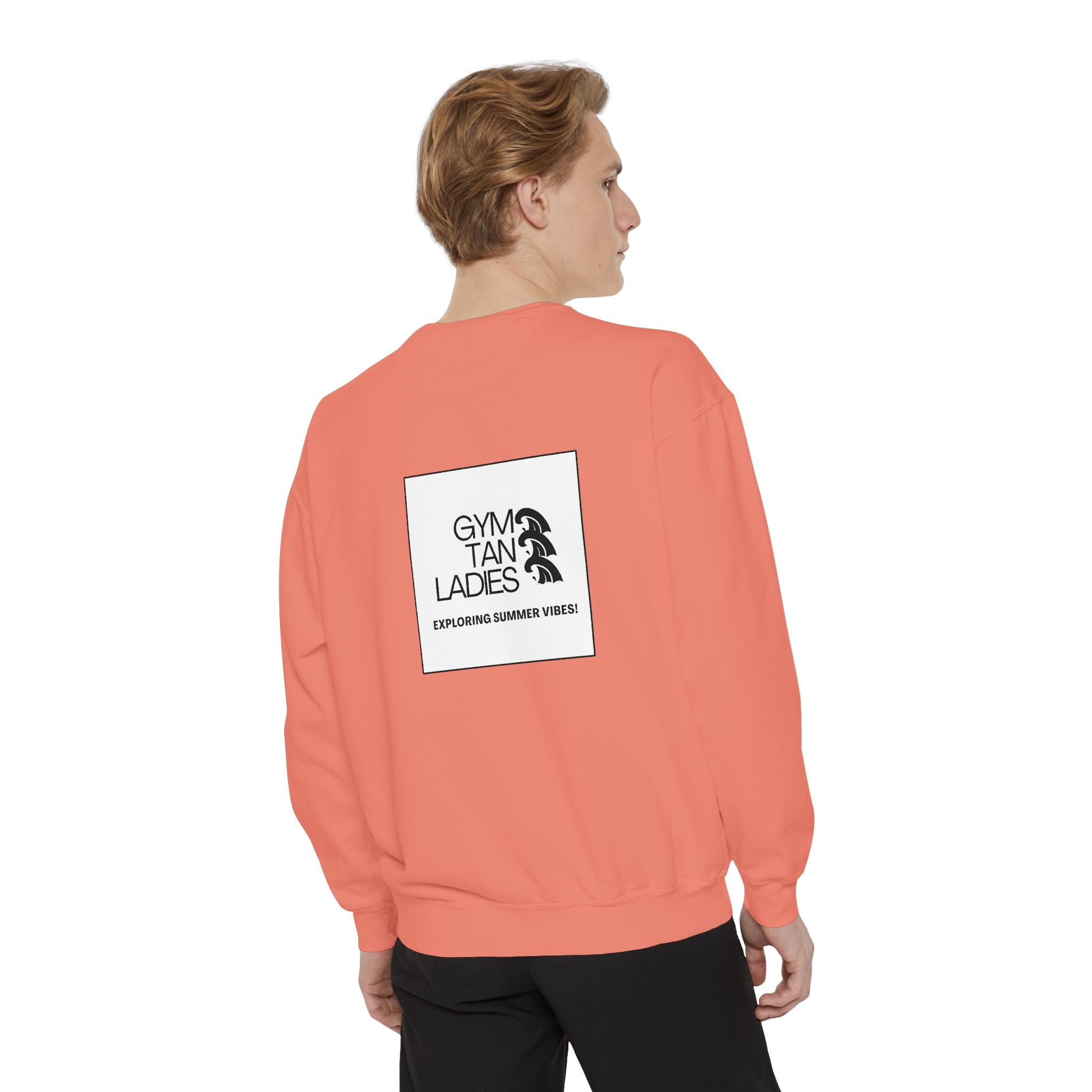 Mens Gym Tan Ladies Sweatshirt