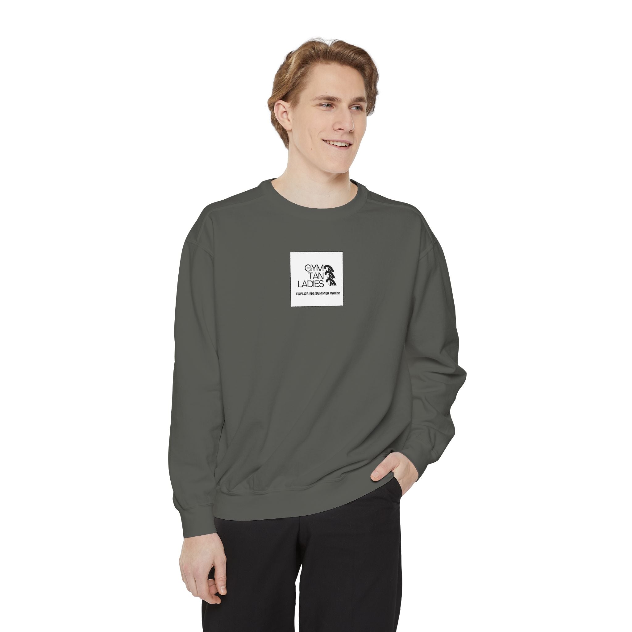 Mens Gym Tan Ladies Sweatshirt