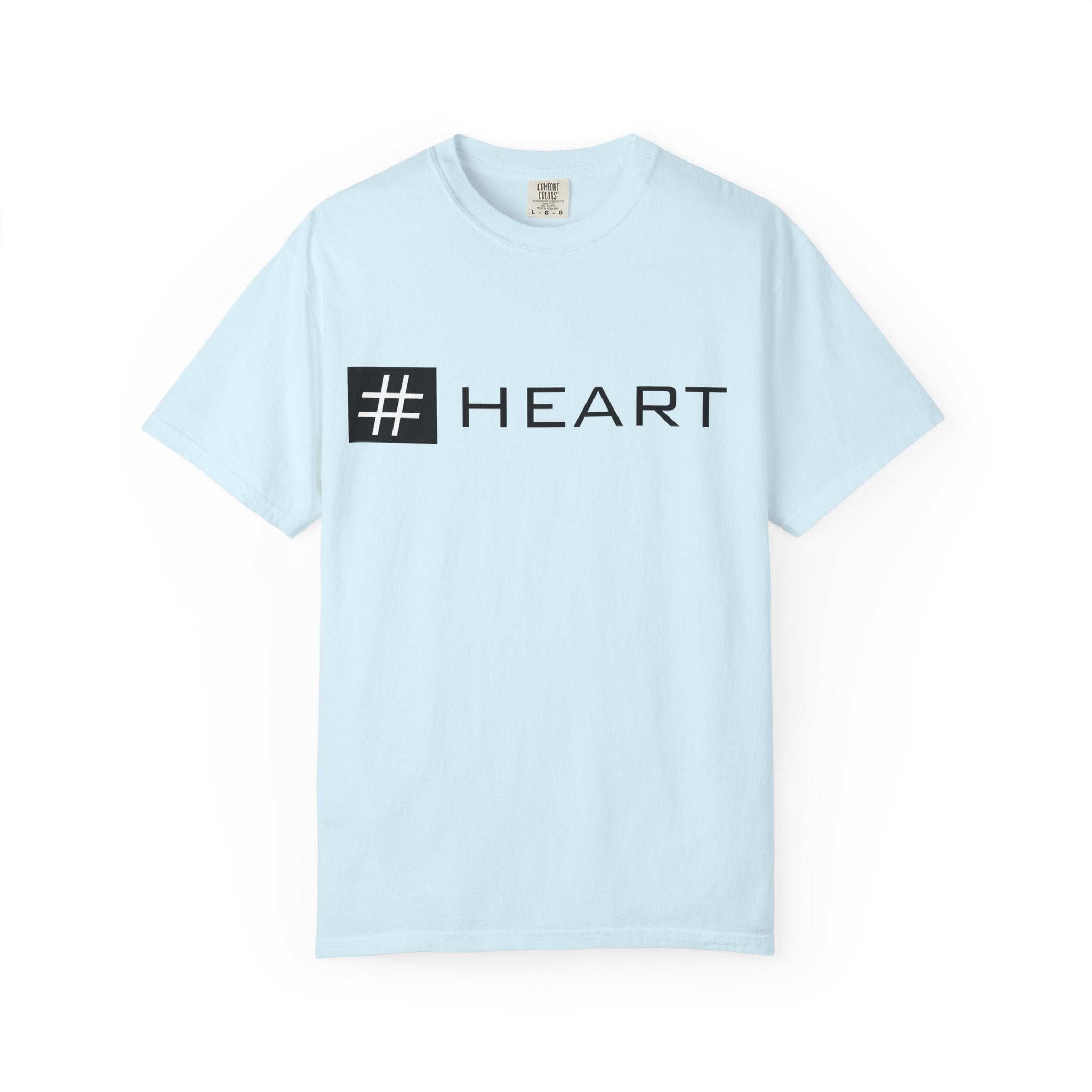 Pulse Fitne55 - Hashtag Heart T-Shirt — Minimalist Graphic Tee with “# HEART” Design