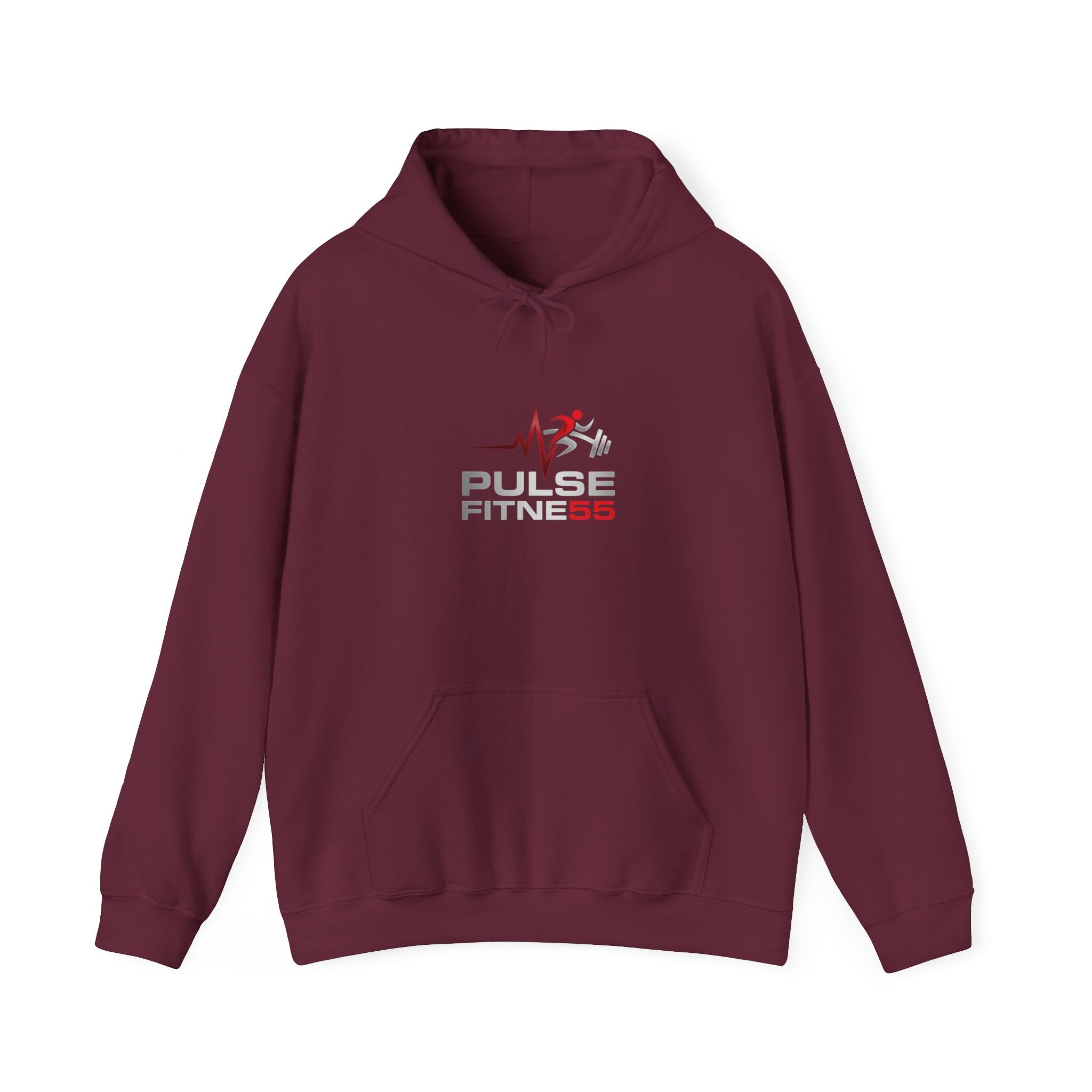 Pulse Fitne55 logo Heavy Blend™ Hooded Sweatshirt