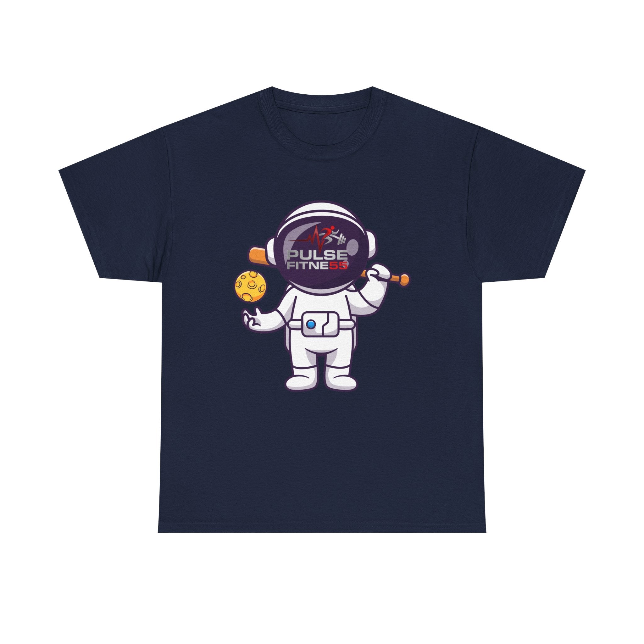 Pulse Fitne55 graphic heavy Cotton Tee - astronaut baseball24.99