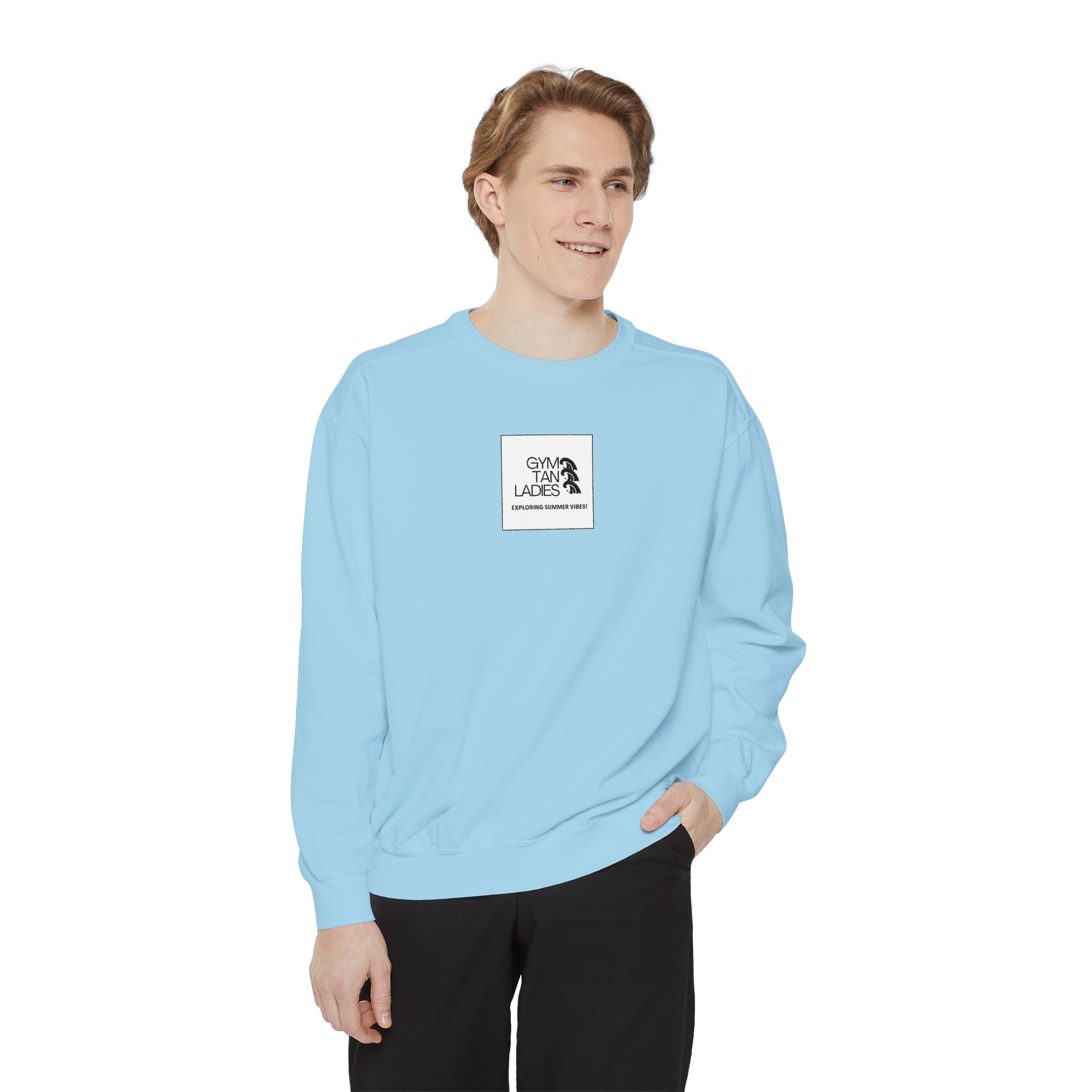 Mens Gym Tan Ladies Sweatshirt