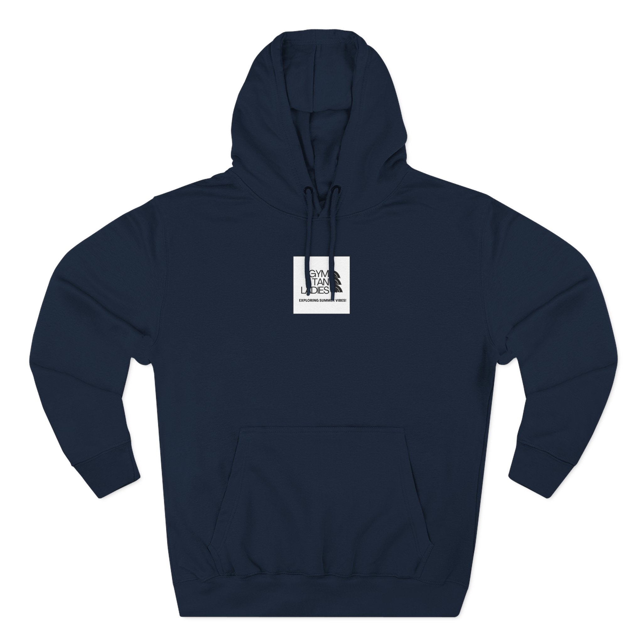 Pulse Fitne55 Gym Tan Ladies Hoodie — 'Exploring Summer Vibes' Graphic Pullover
