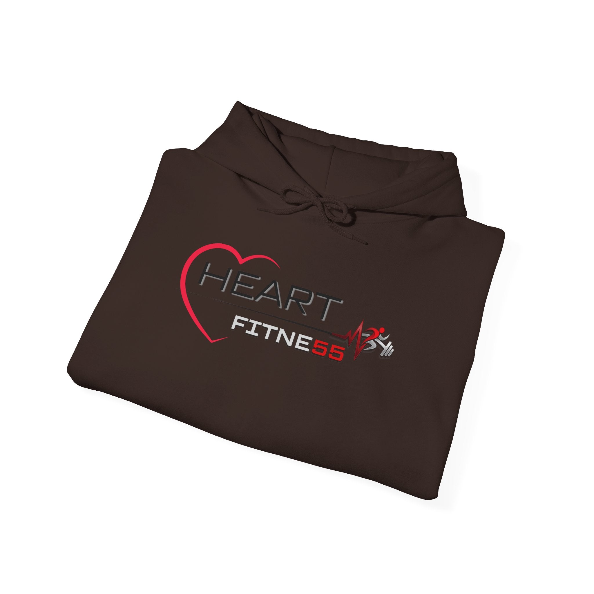 Heart Fitness Hoodie - Women's Heartbeat Gym Sweatshirt
