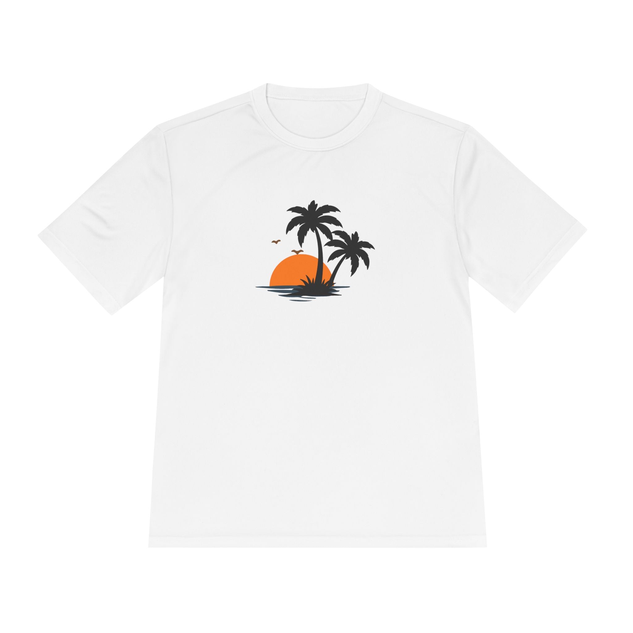 Summer Vibes Palm Tee — "Exploring Summer Vibes" Moisture-Wicking Shirt