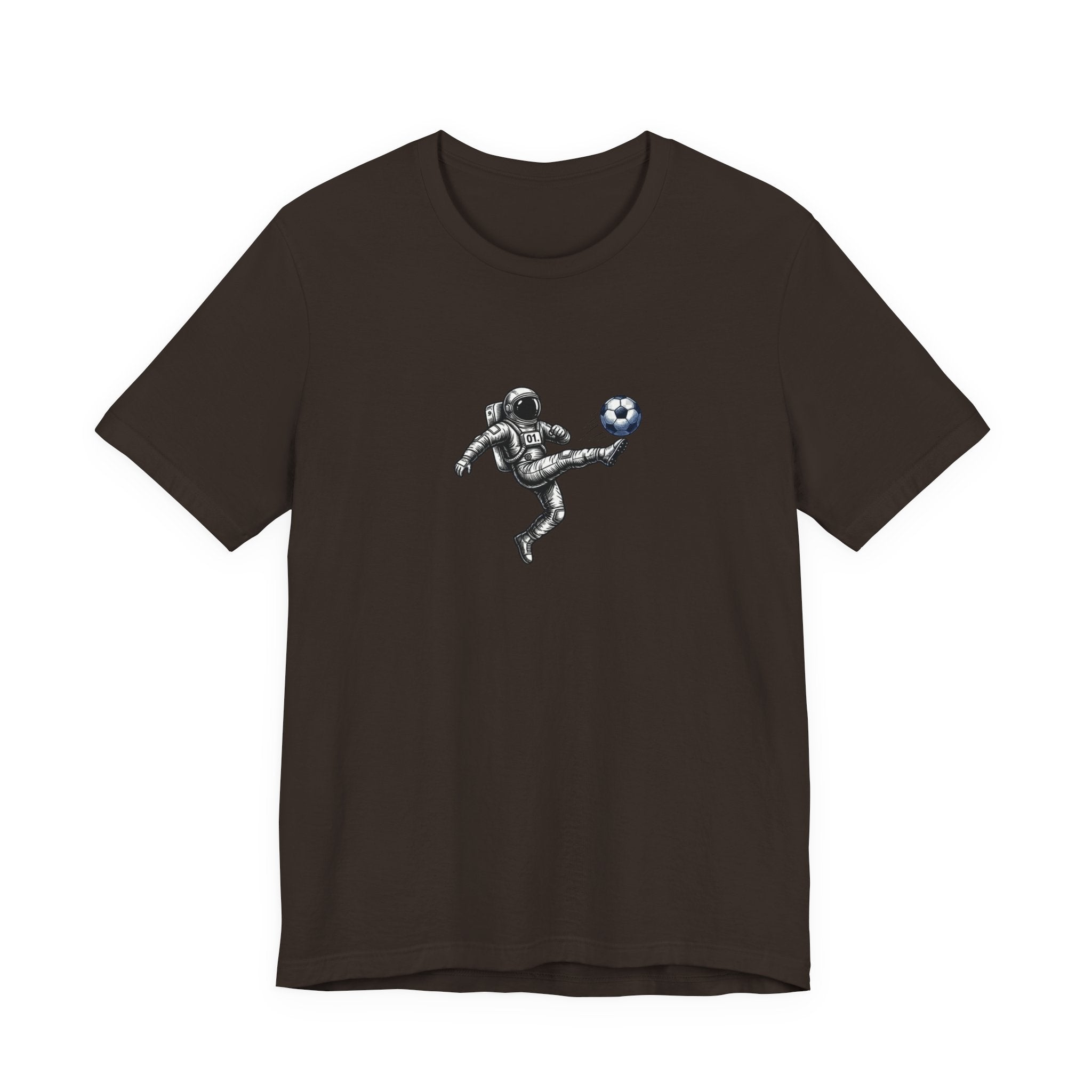 Soccer Astronaut Tee — Pulse Fitne55 Logo Back