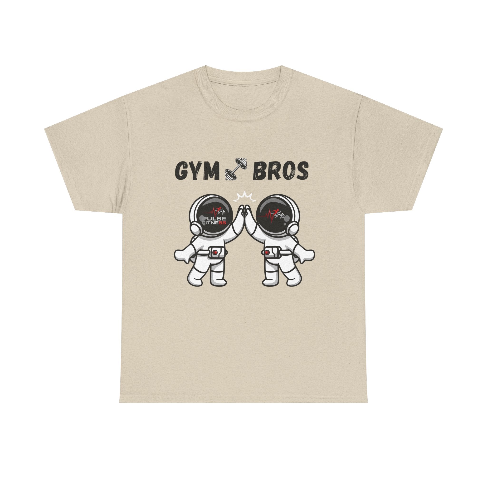 Pulse Fitne55 graphic heavy Cotton Tee - astronaut bros