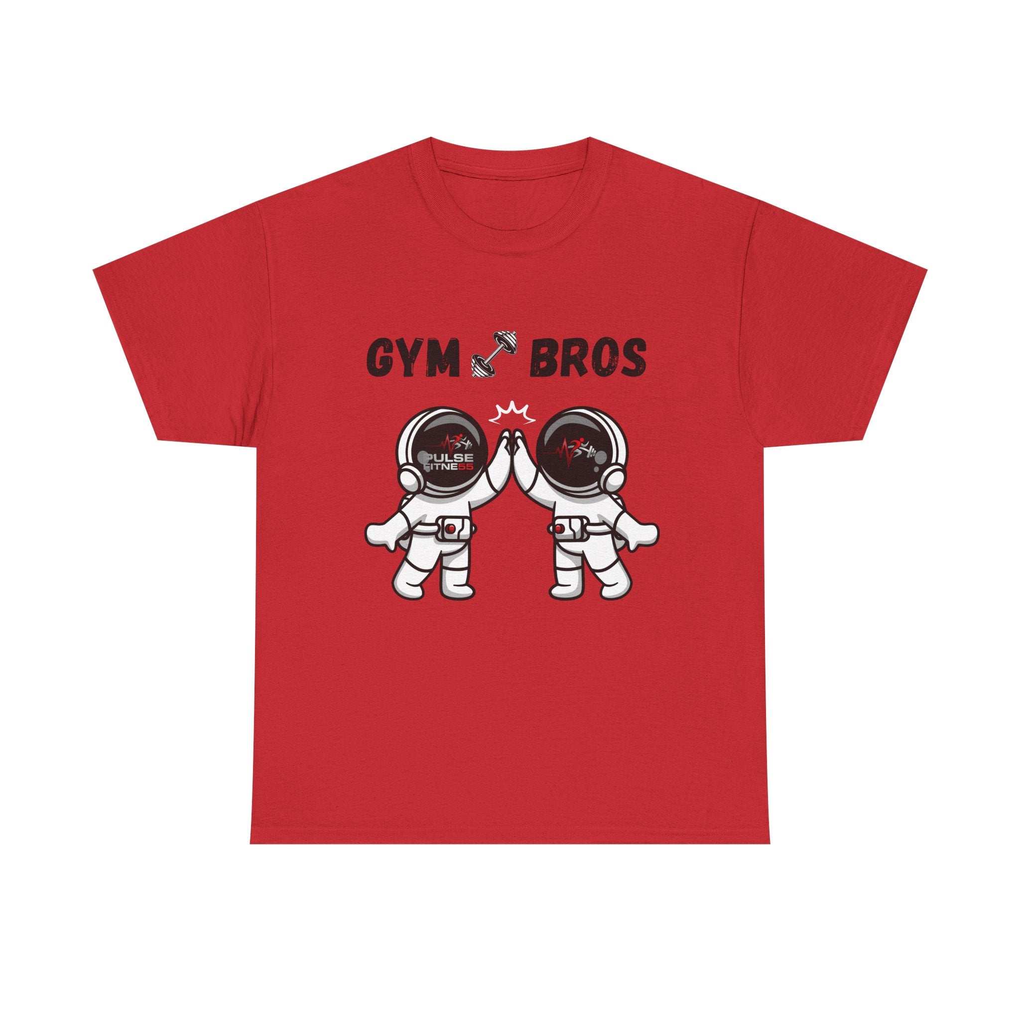 Pulse Fitne55 graphic heavy Cotton Tee - astronaut bros