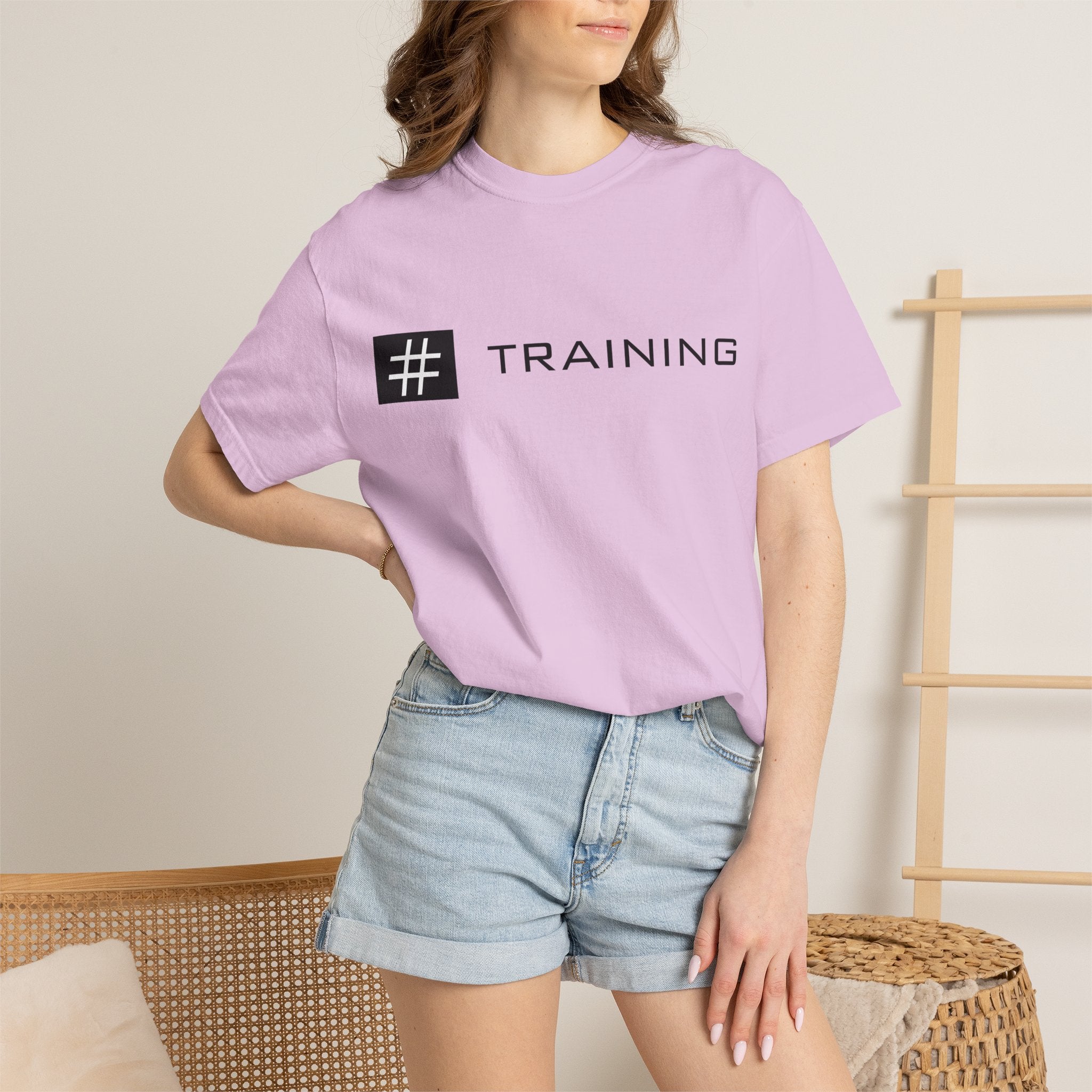 Pulse Fitne55 - #Training Hashtag T-Shirt — Minimal Fitness Tee