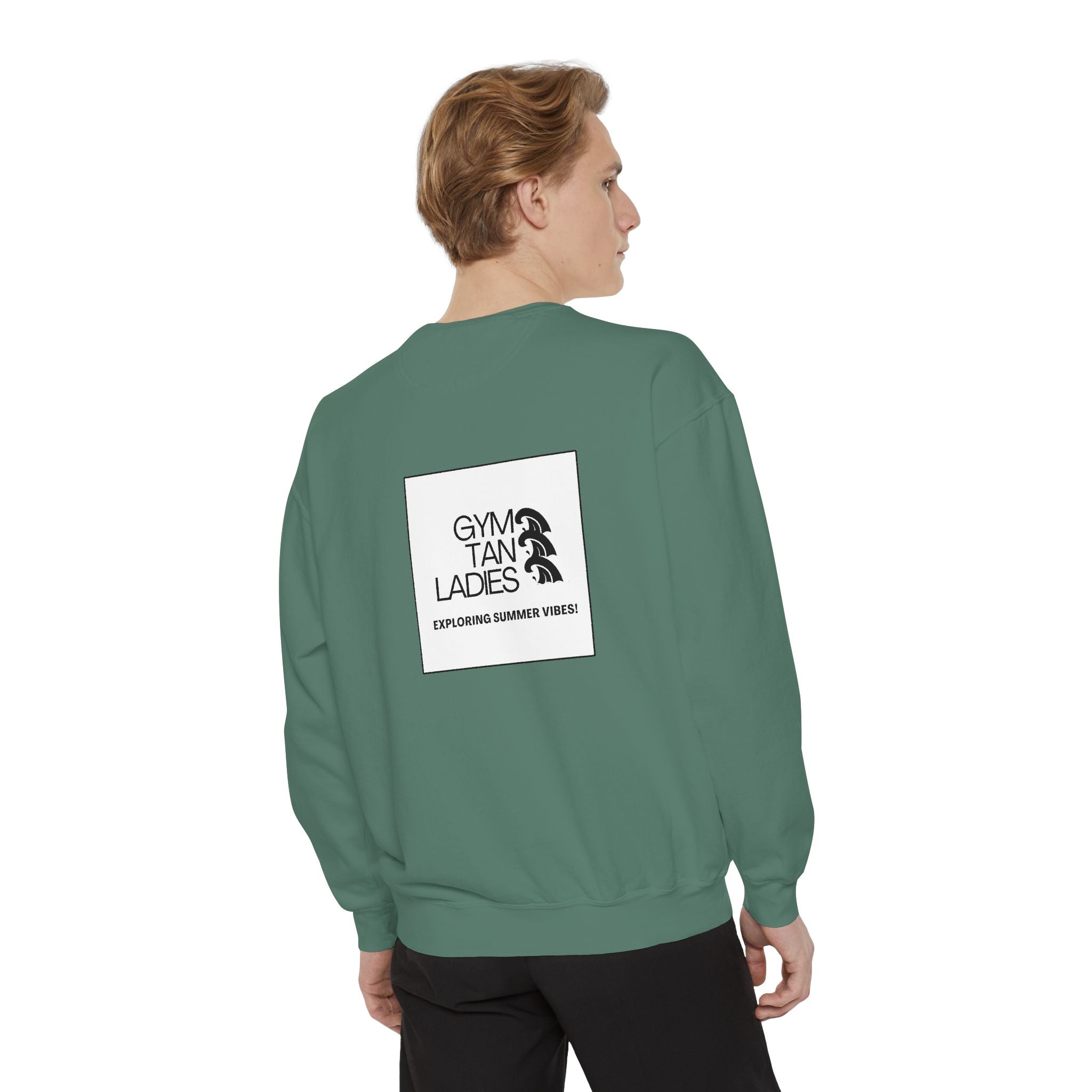 Mens Gym Tan Ladies Sweatshirt
