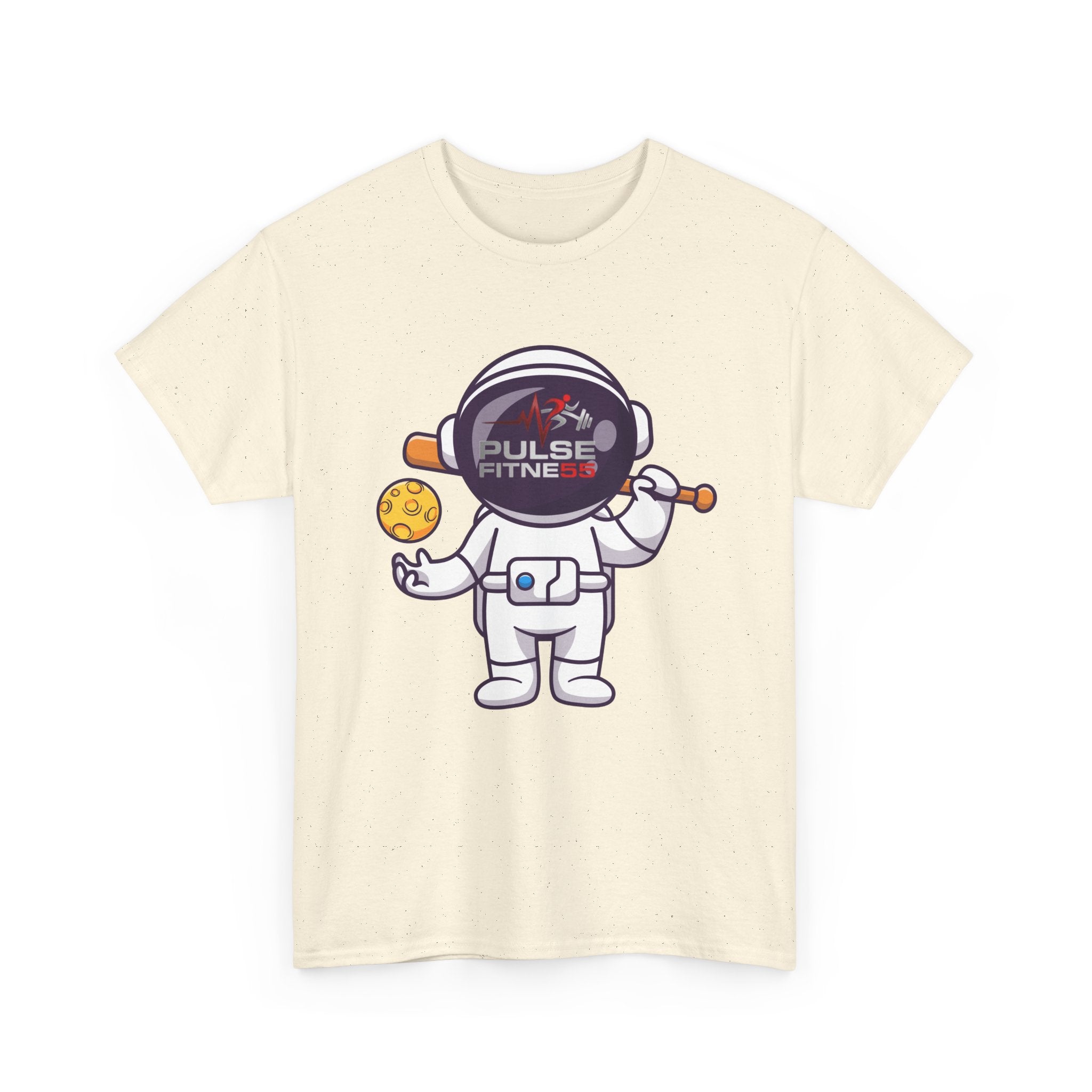 Pulse Fitne55 graphic heavy Cotton Tee - astronaut baseball24.99