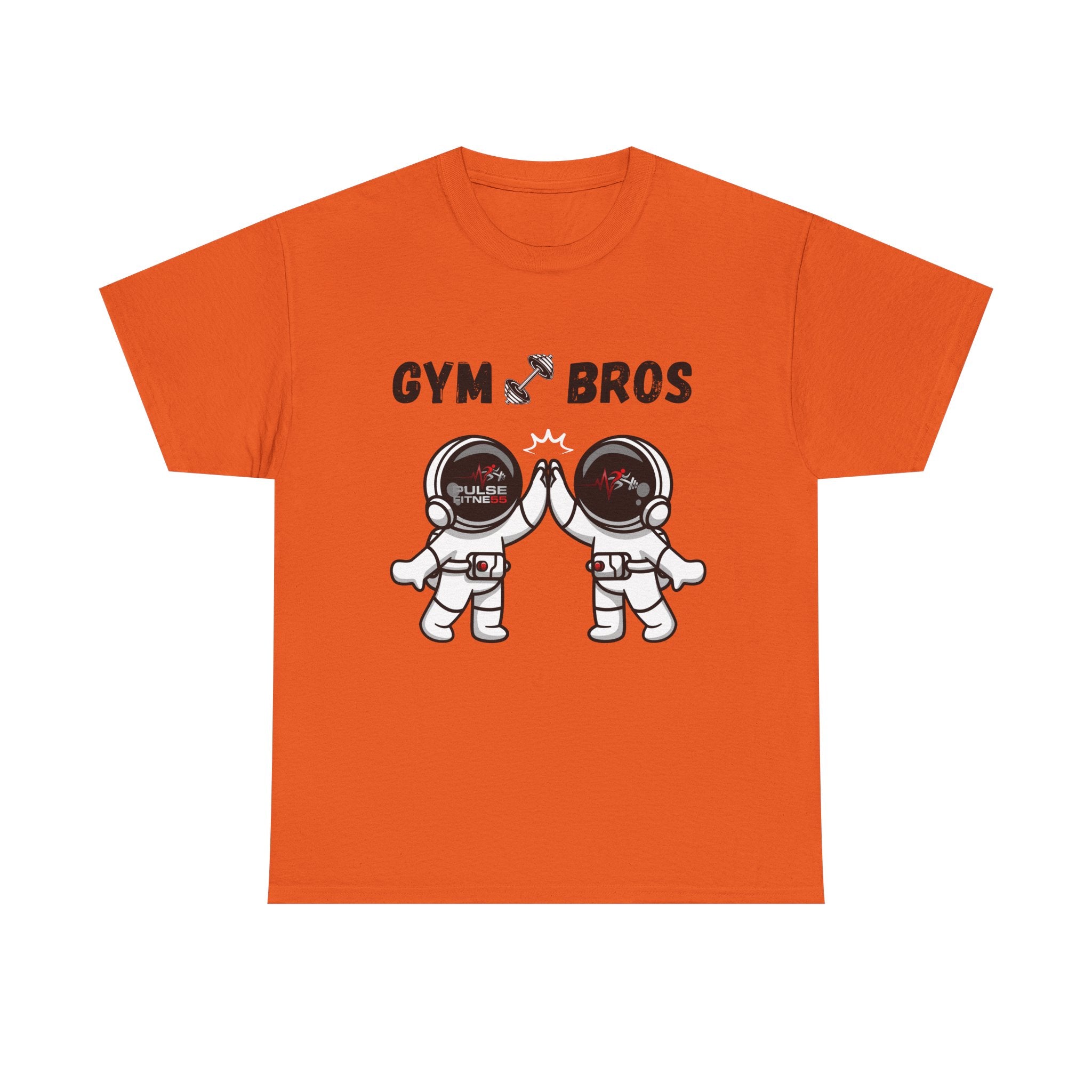 Pulse Fitne55 graphic heavy Cotton Tee - astronaut bros